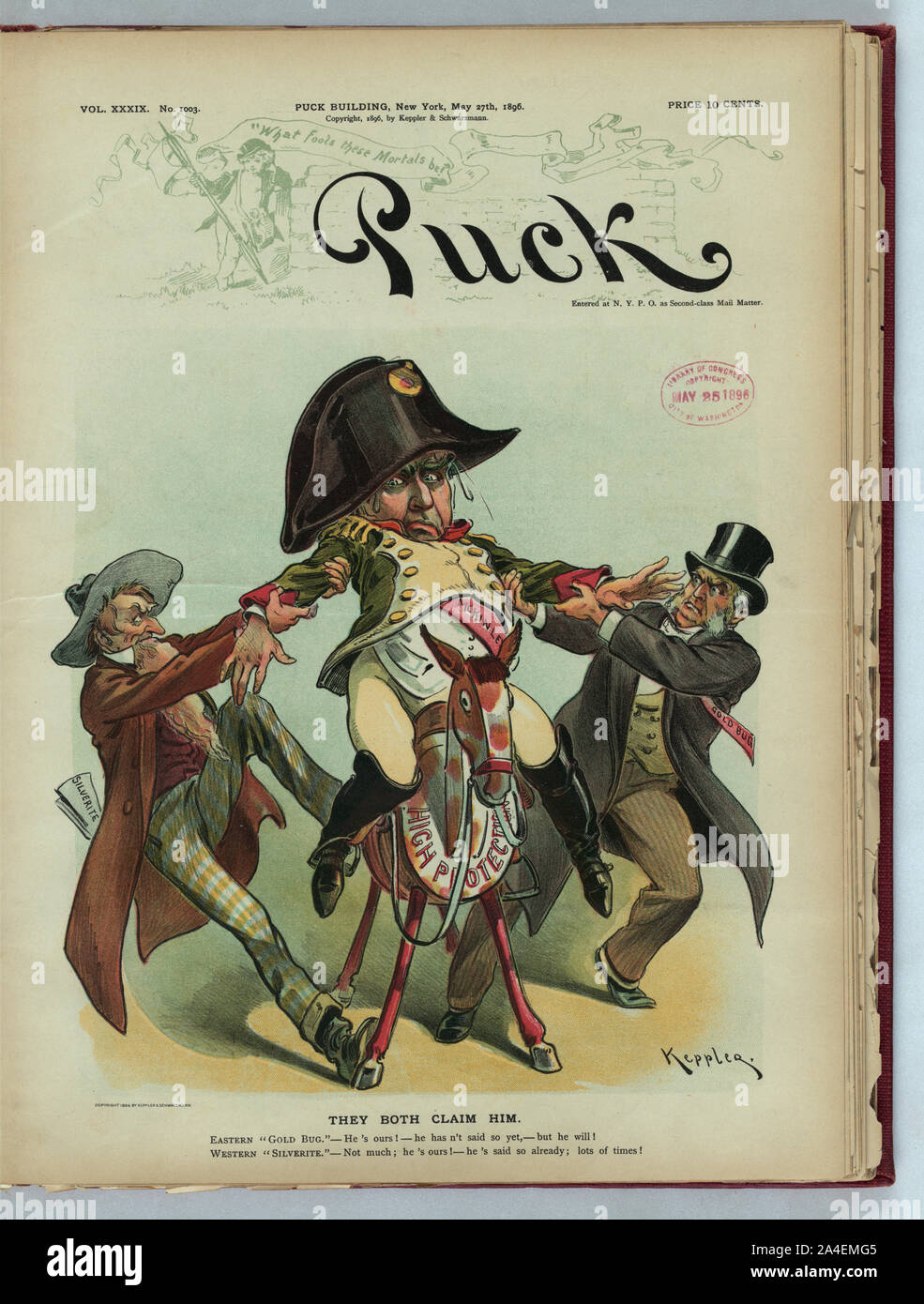 Entrambi hanno rivendicazione lui / Keppler. Foto Stock