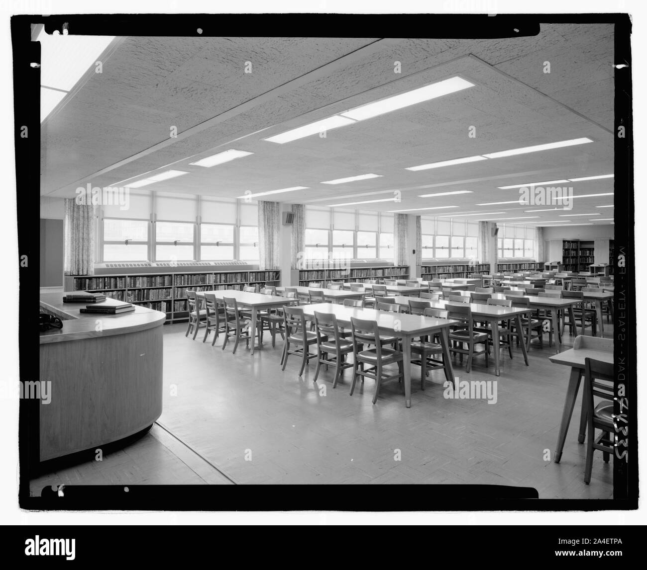 Thomas Edison High School, Giamaica, New York. Foto Stock