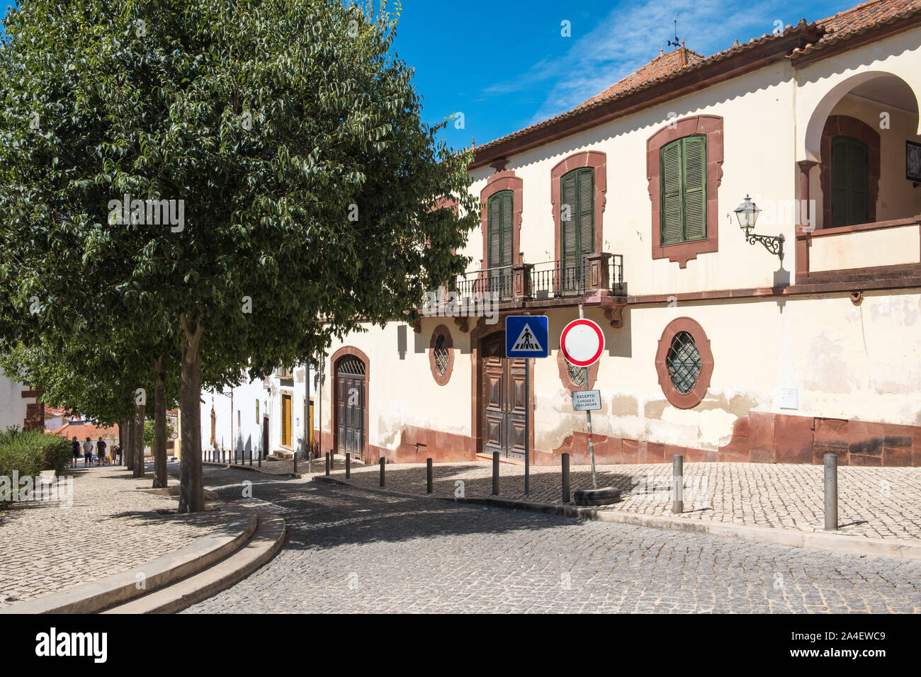 La città storica di Silves in Portogallo era una volta la capitale dell'Algarve Foto Stock