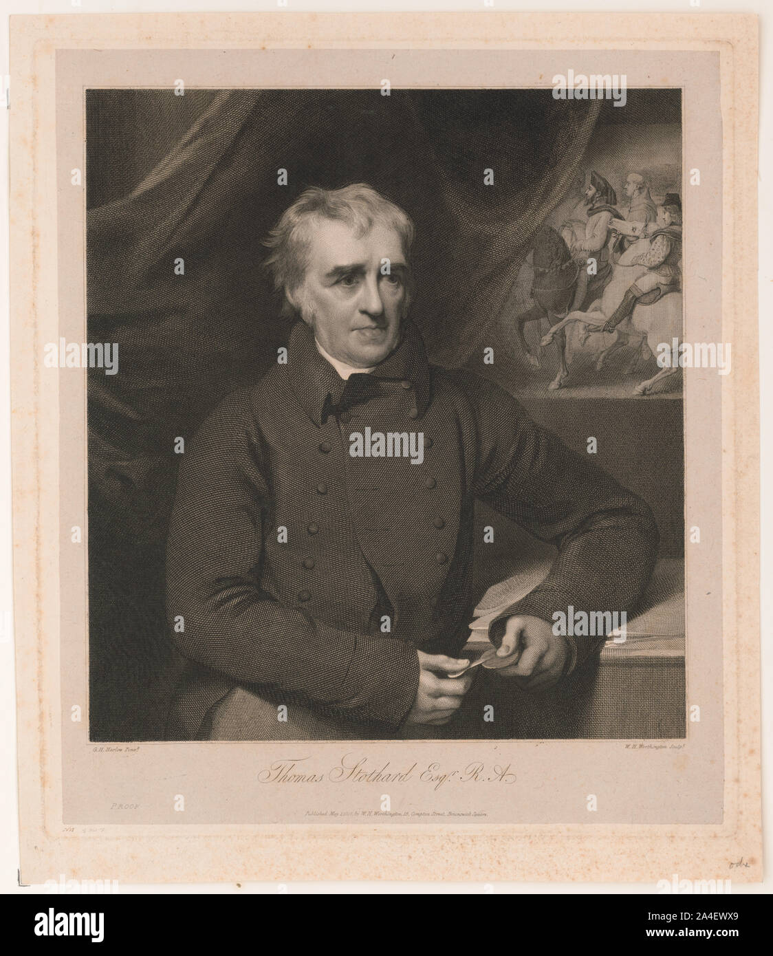 Thomas Stothard Esq. R.A Foto Stock