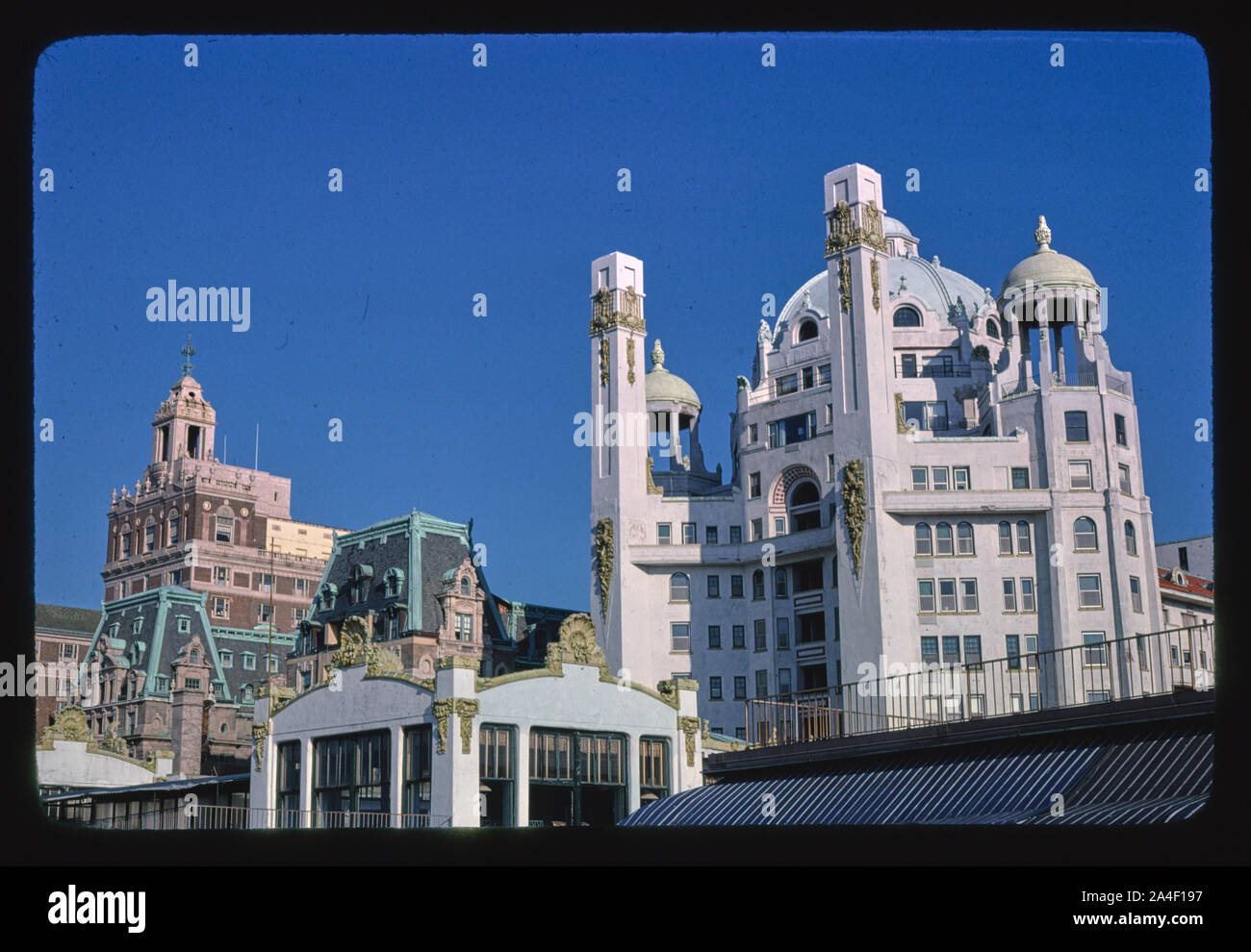 Tre Vecchi alberghi, Atlantic City, New Jersey Foto Stock