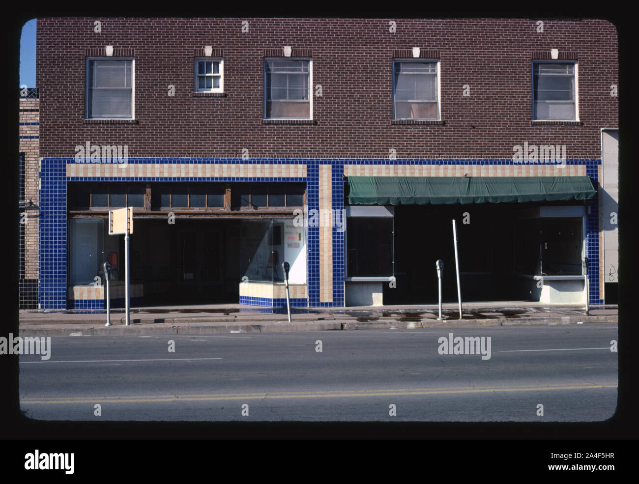 Vetrine di piastrelle, Grant Avenue, Odessa, Texas Foto Stock