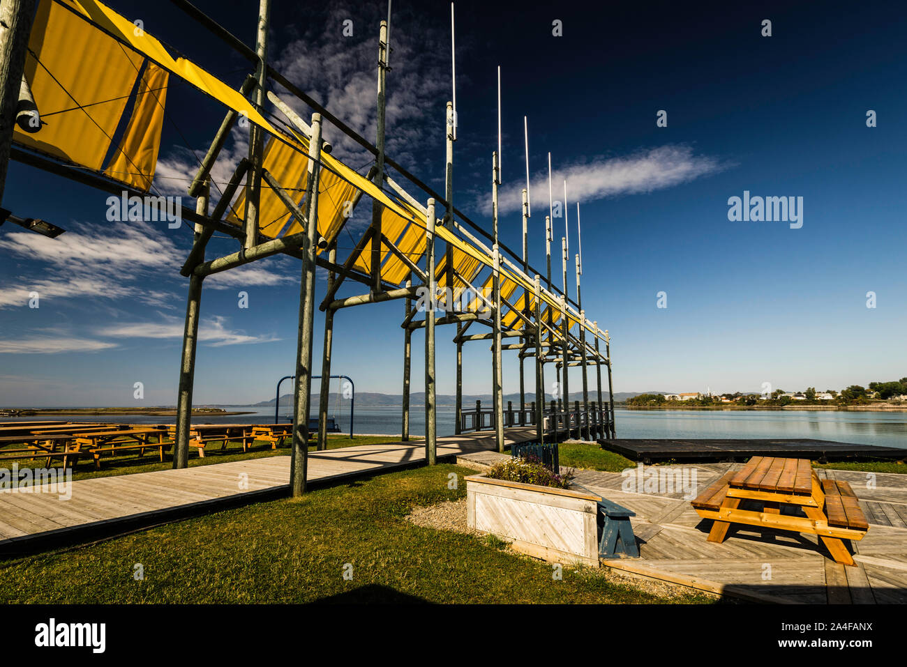 Taylor Point Park   Nuovi Richmond, Quebec, CA Foto Stock