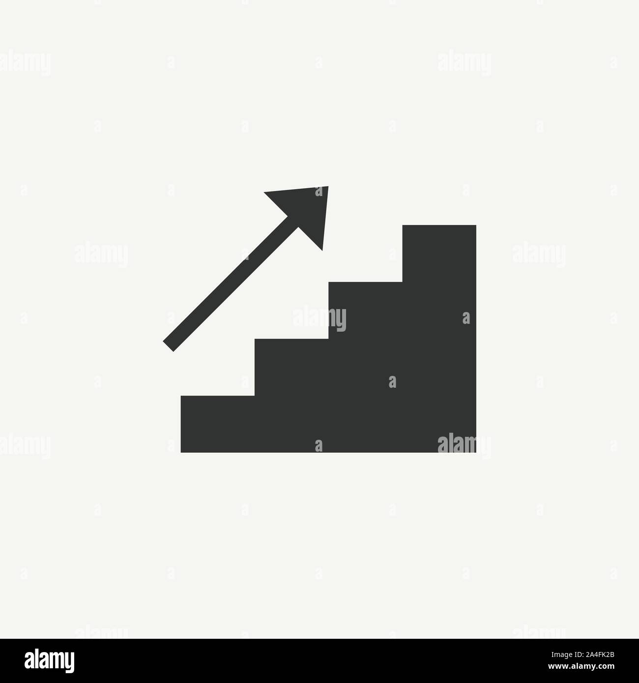 Scale, scale, up icona. Illustrazione Vettoriale, design piatto. Illustrazione Vettoriale Scale, scale, up icona. Illustrazione Vettoriale, design piatto. Illustrazione Vettoriale