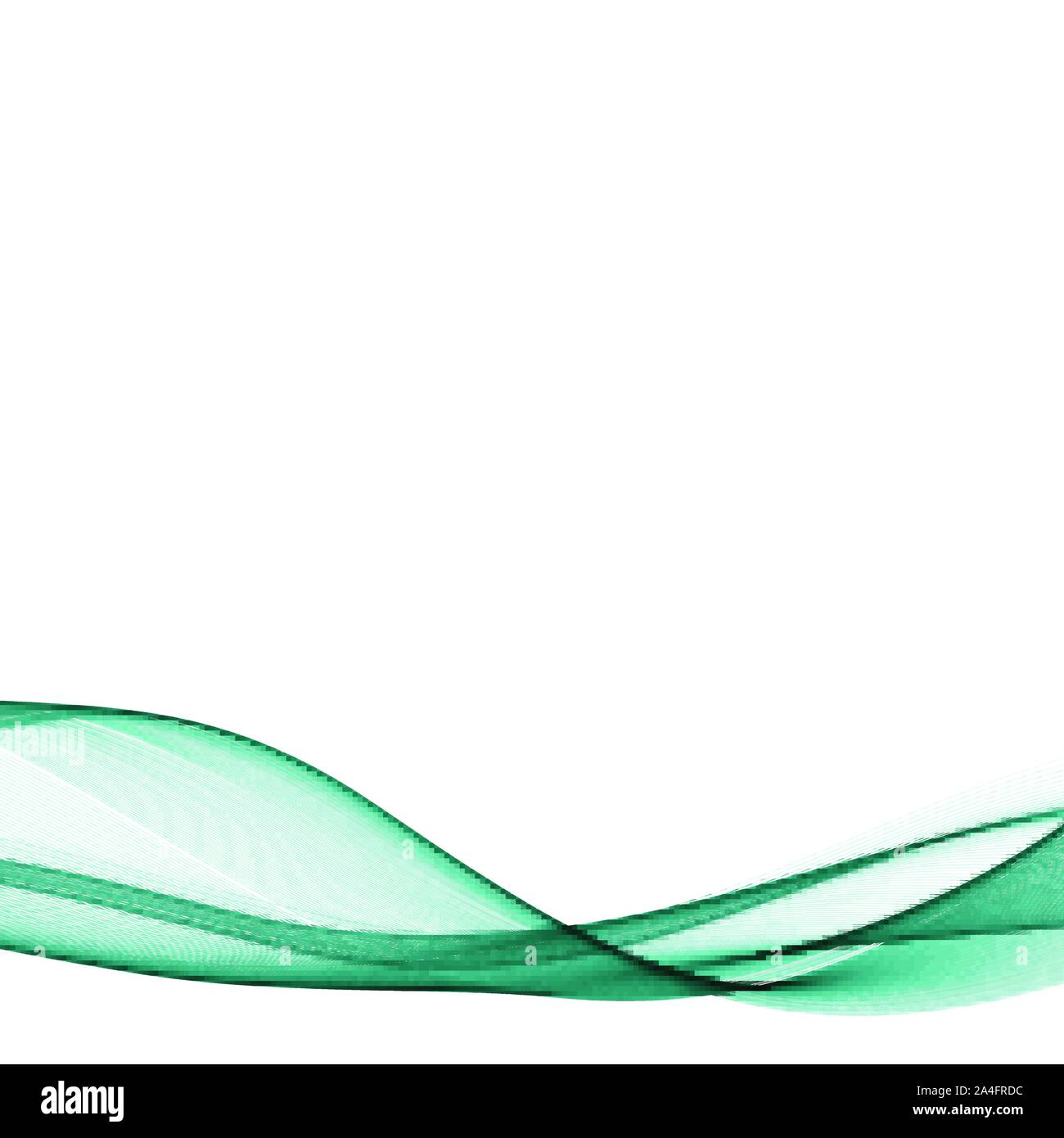 Abstract sfondo vettoriale, flusso colore linee ondulata per brochure, flyer design. Trasparente onda liscia Illustrazione Vettoriale