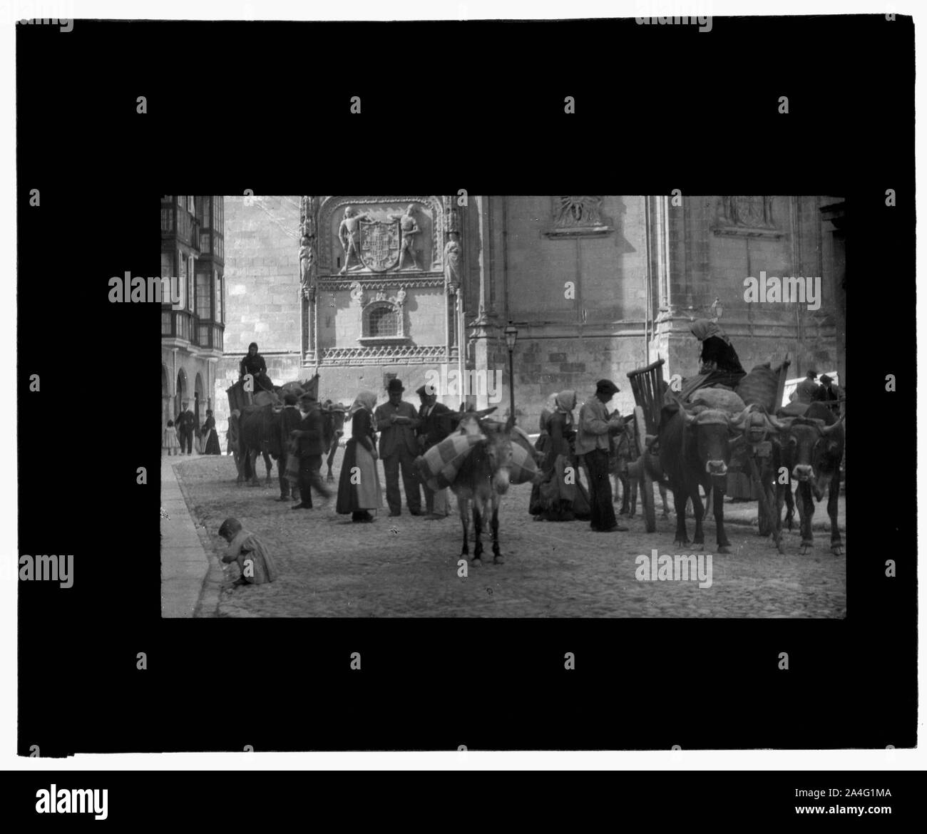 Viste di viaggio d'Europa Foto Stock