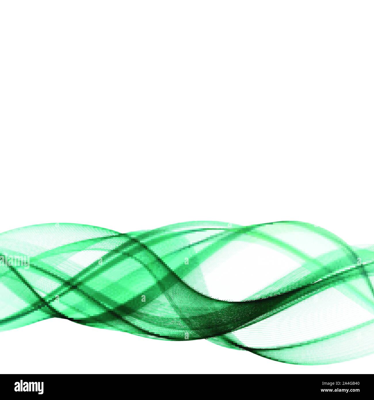 Abstract liscia colore vettore d'onda. La curva di flusso moto blu illustrazione. Progettazione di fumo. Linee vettoriali eps. 10 Illustrazione Vettoriale