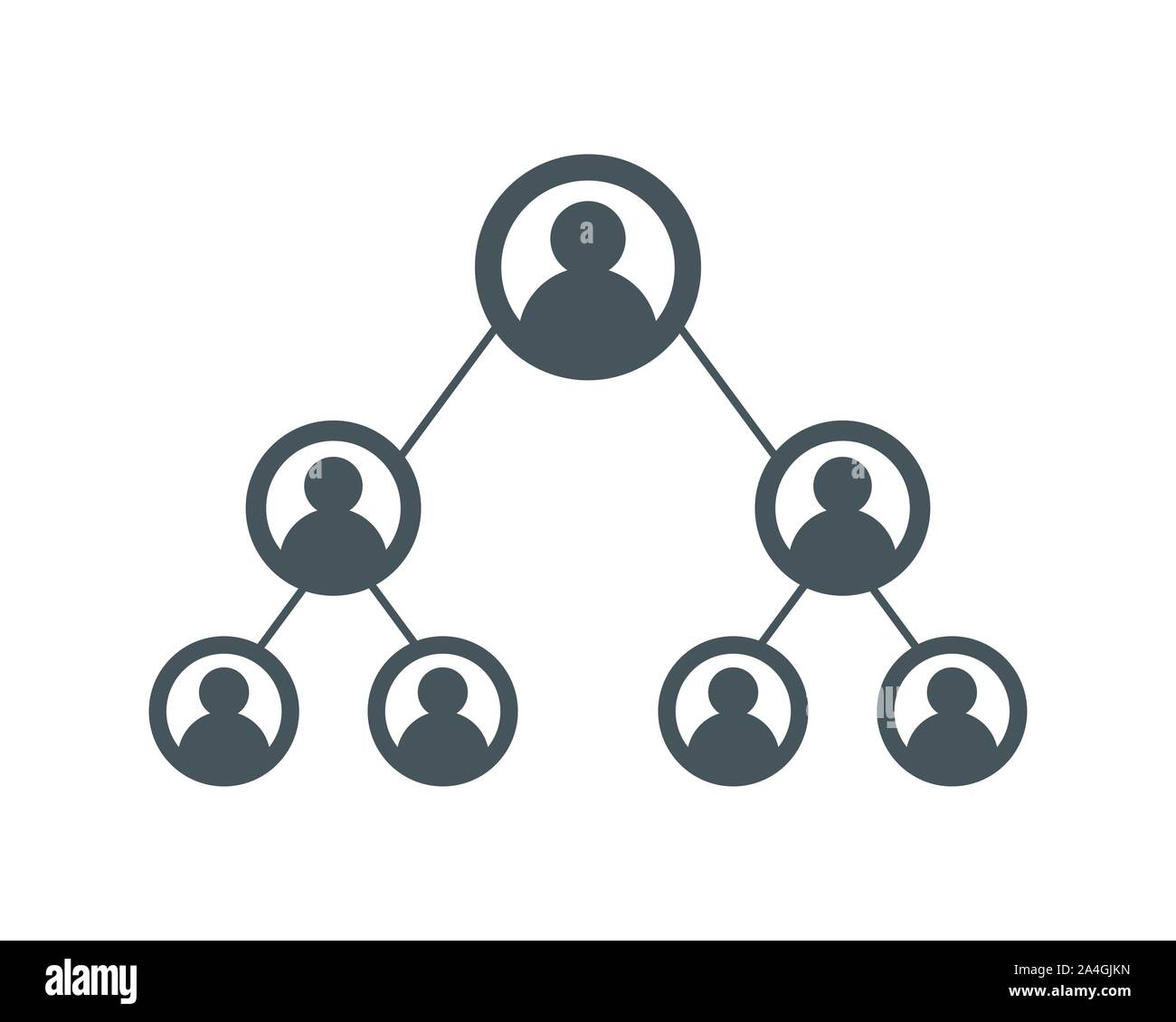 Rete di persone e icona sociale del modello di progettazione Illustrazione Vettoriale