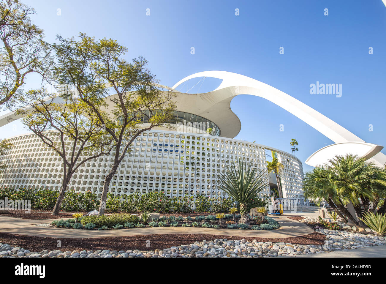 Bob Hope OSU ospita uomini e donne in servizio in tema di LAX edificio all'Aeroporto Internazionale di Los Angeles Foto Stock