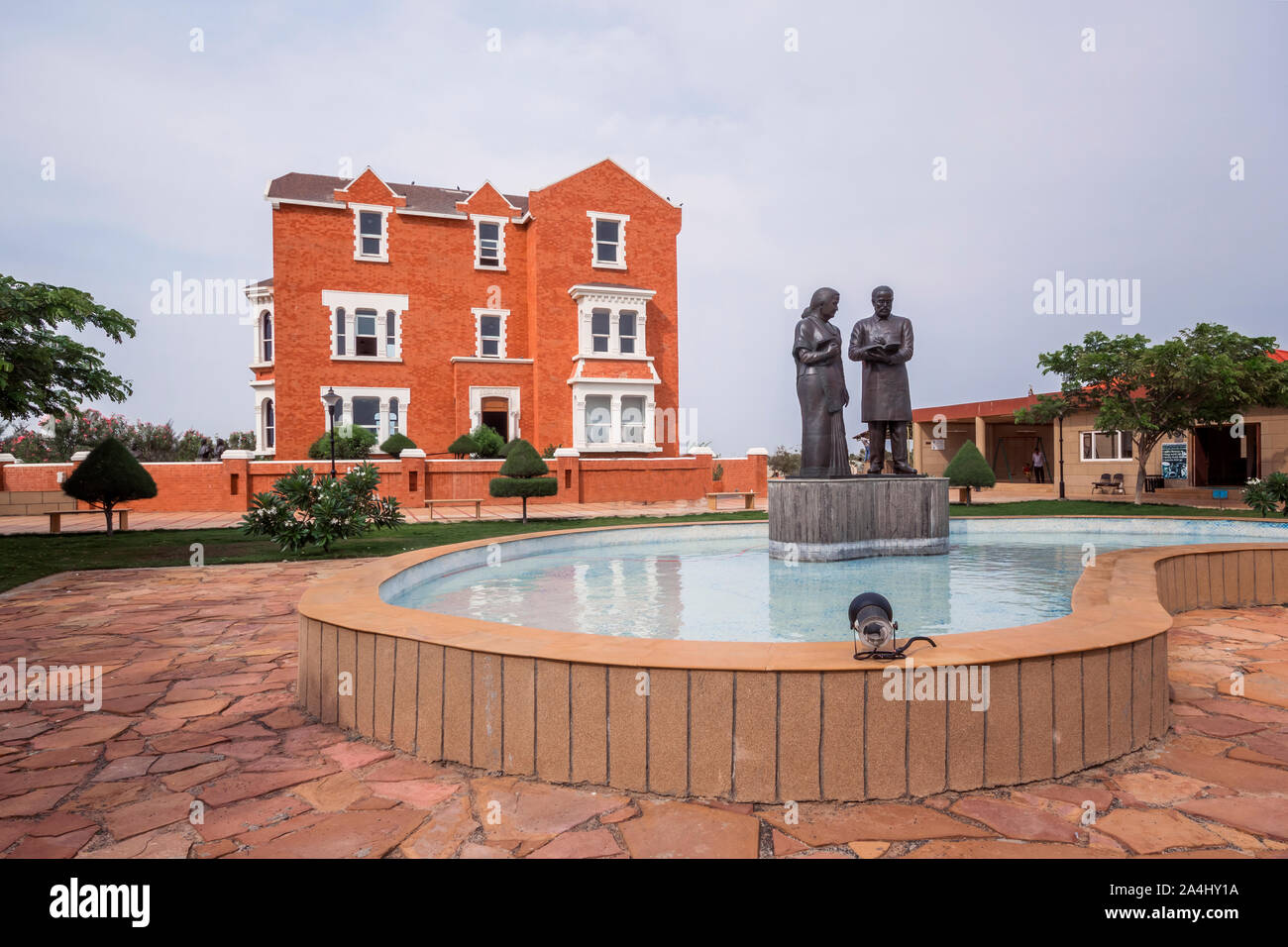 Shyamji Krishna Varma Memorial Foto Stock