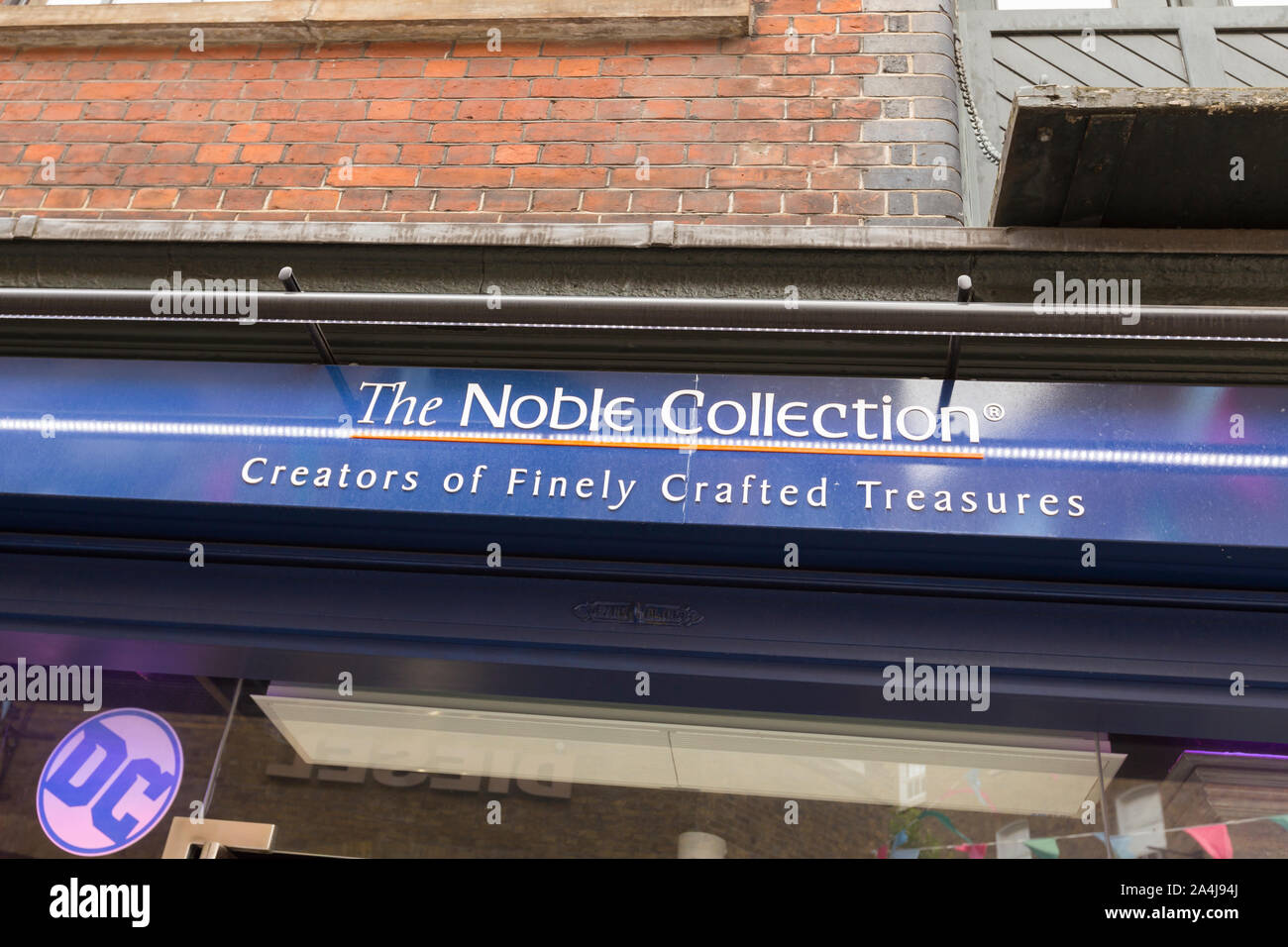 Il nobile segno di raccolta logo, Londra, Inghilterra Foto Stock