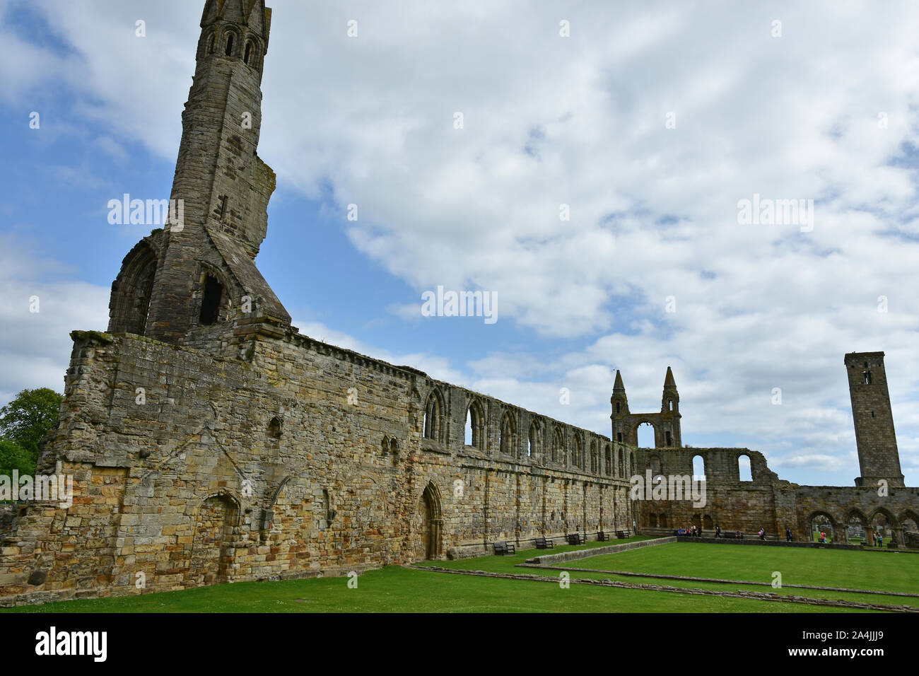 St Andrews cattedrale, Fife Foto Stock