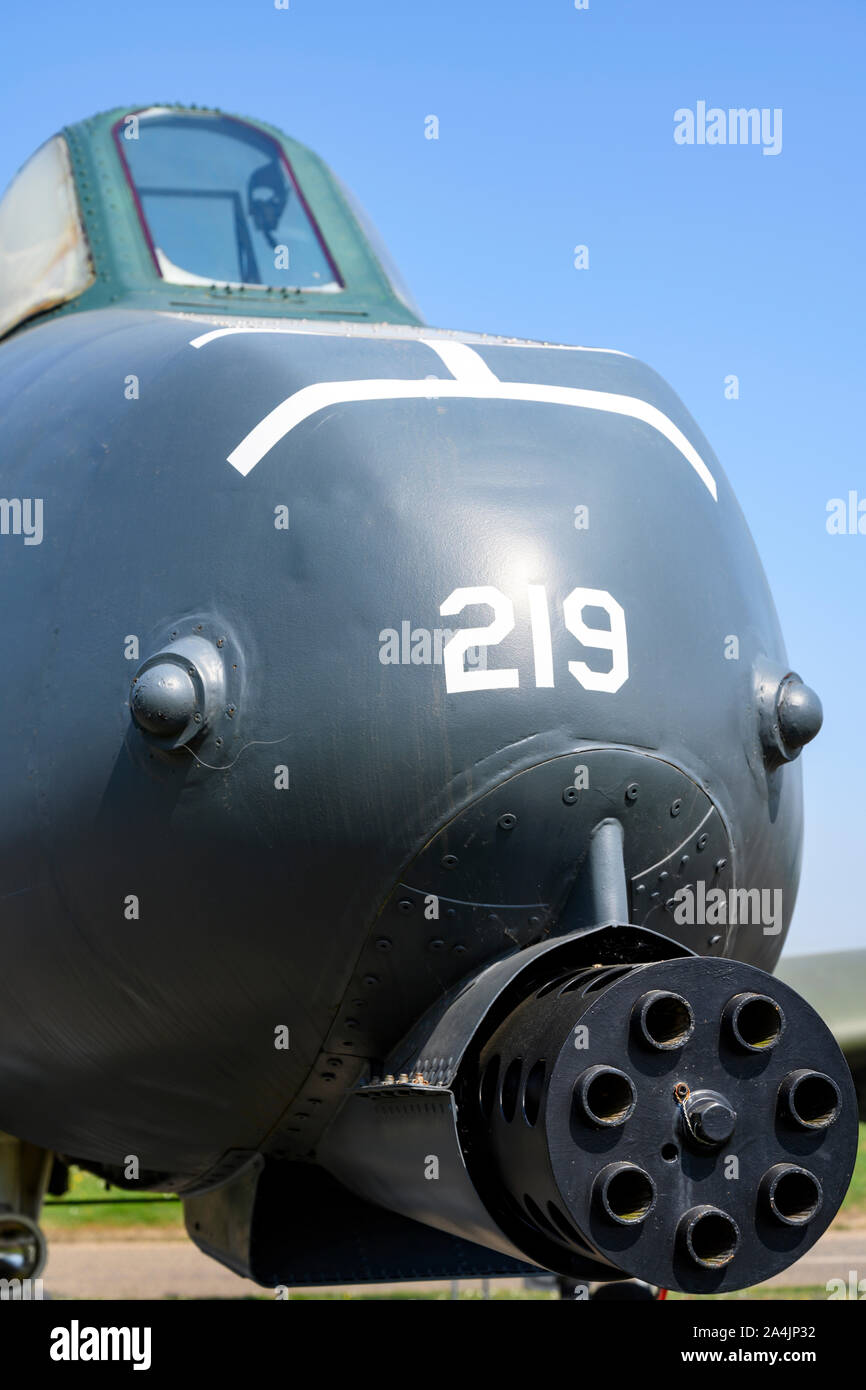 Fairchild A-10 attacco a terra di aeromobili Foto Stock