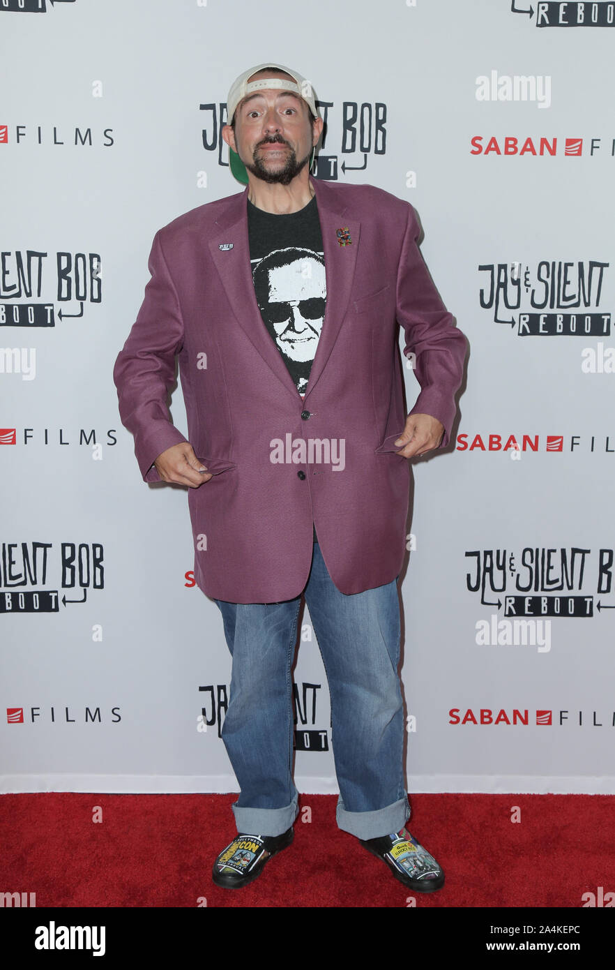 14 ottobre 2019, Stati Uniti: 14 ottobre 2019 - Hollywood, California - Kevin Smith. Anteprima di ''Jay & Silent Bob Reboot'' dei Saban Films presso il TCL Chinese Theatre. Credito fotografico: PMA/AdMedia Foto Stock