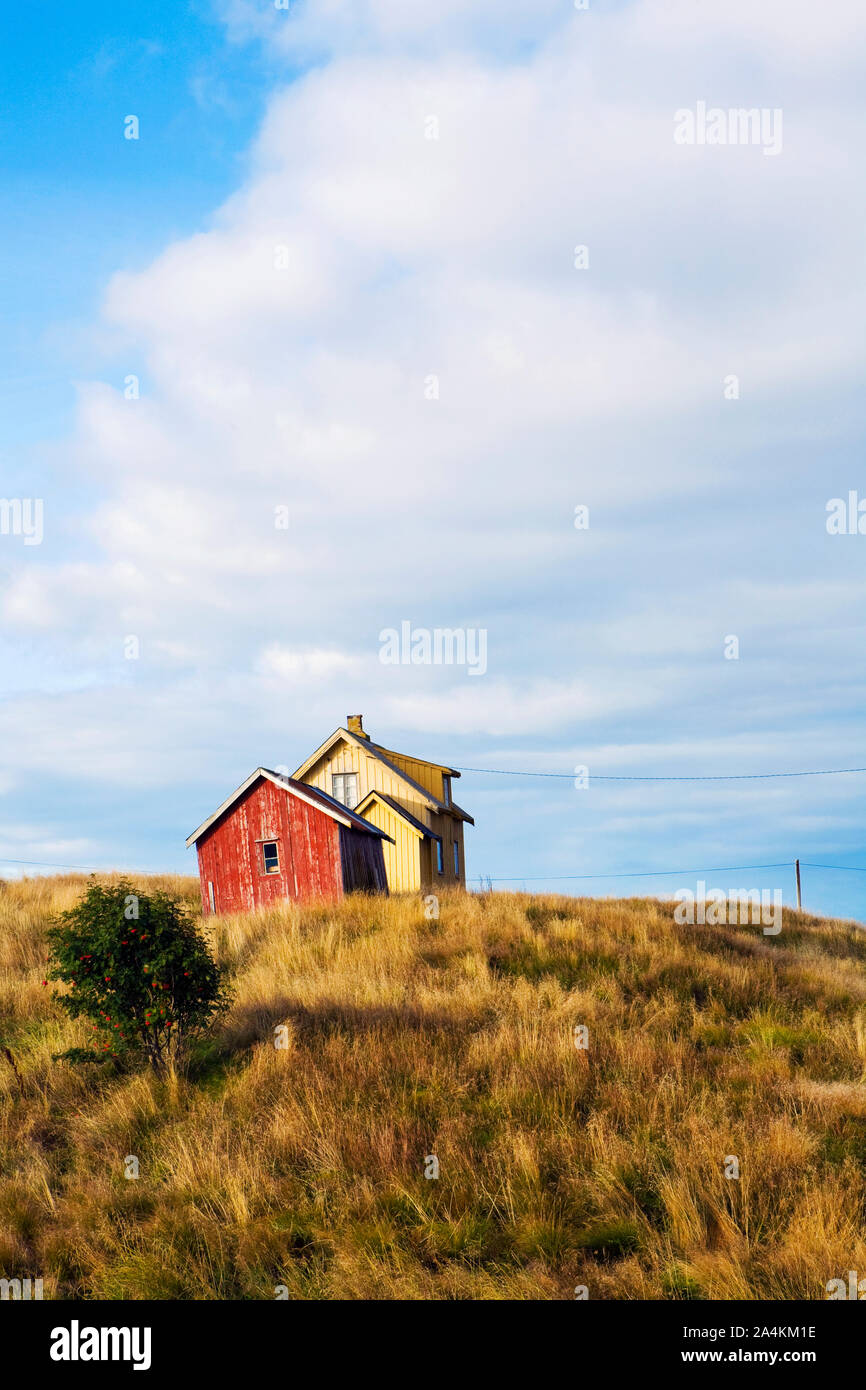 Settembre a isola Smola, Norvegia Foto Stock