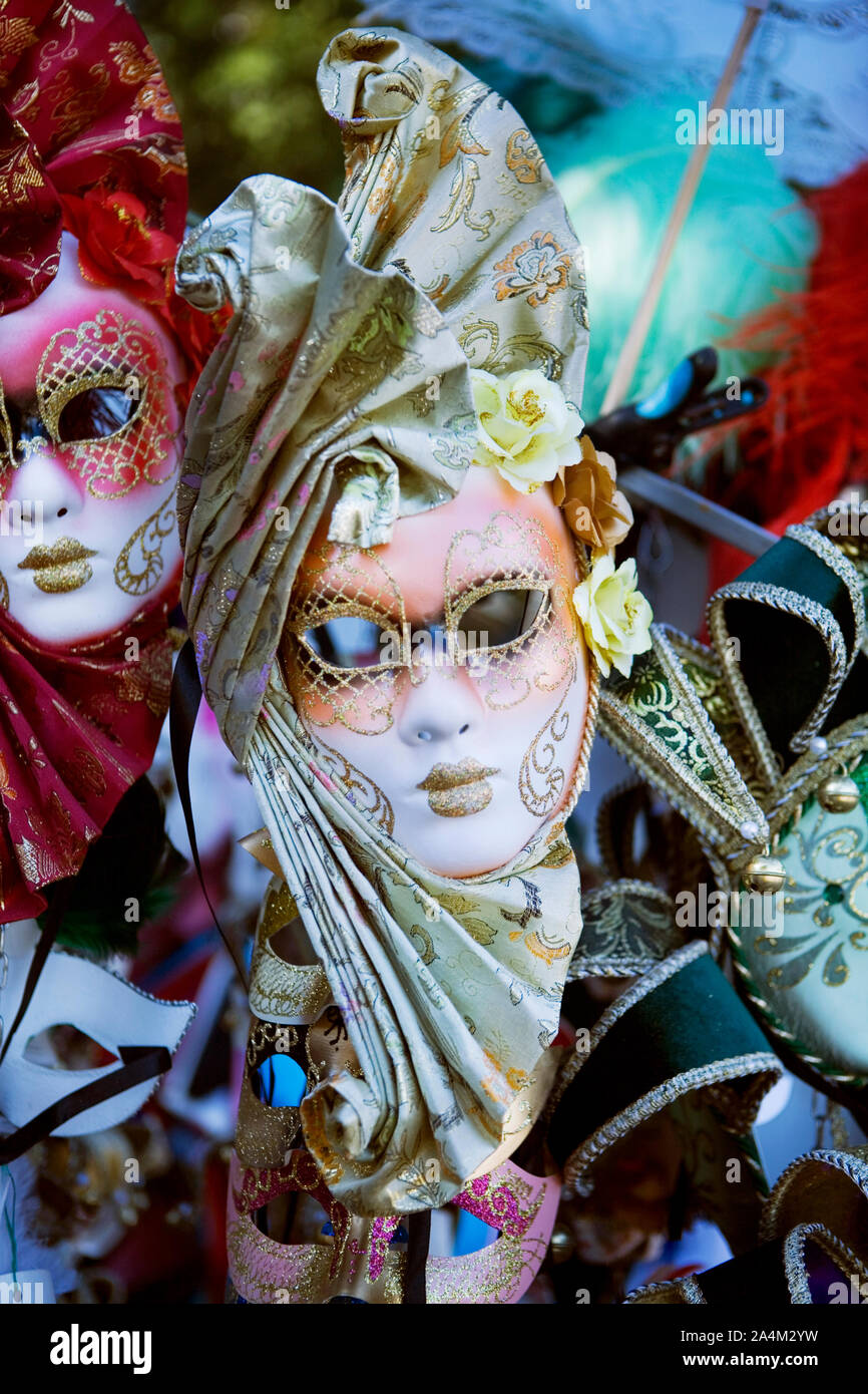 Venezia, Italia. Costumi. Foto Stock