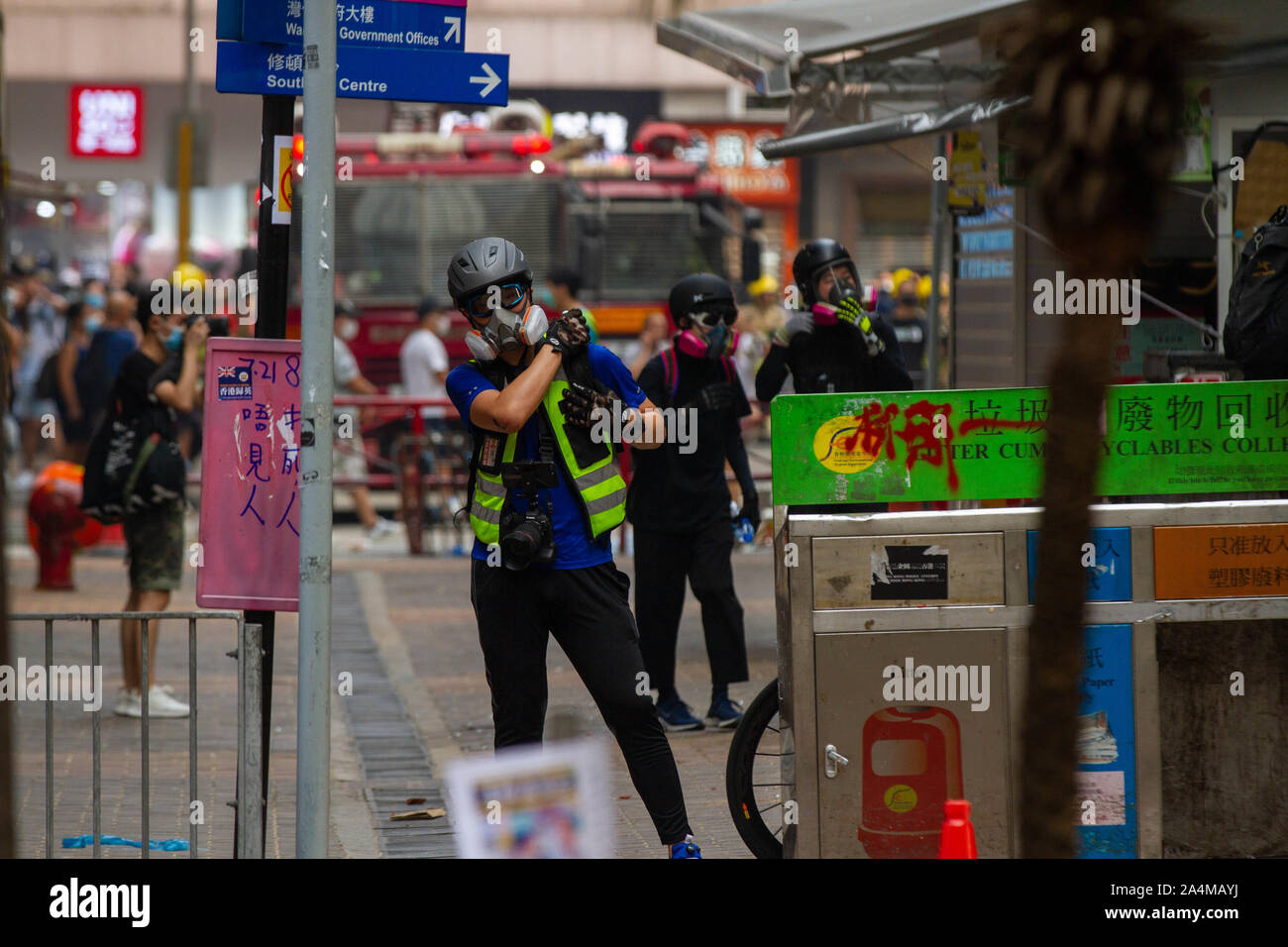 29 settembre Hong Kong Anti totalitarismo Marzo Foto Stock