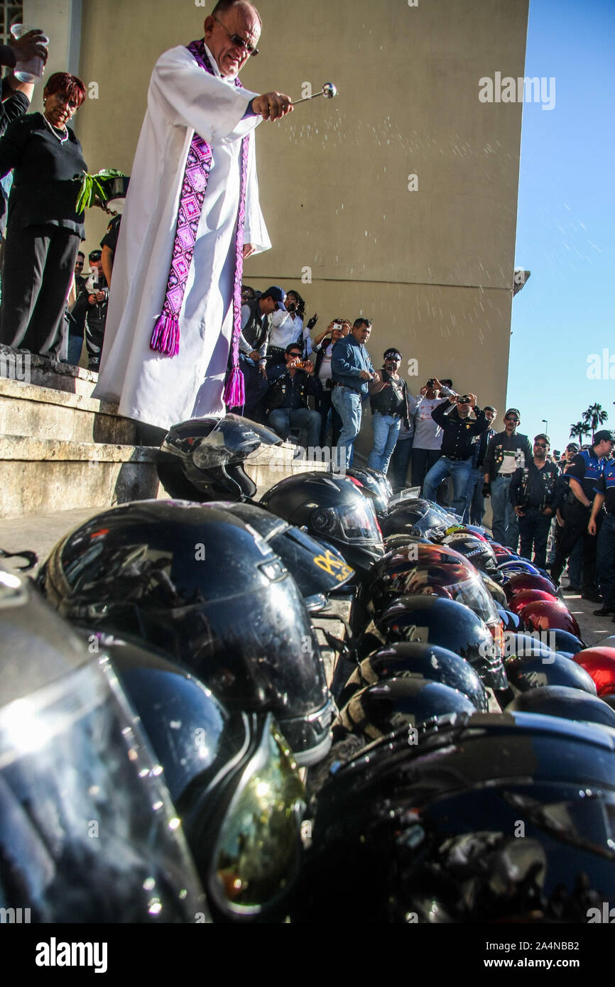 Moto Club, motociclisti, bike Motociclisti, motoClub VIPHERS. Foto Luis Gutierrez / NortePhoto club de motos, motociclistas, bike Motociclisti, VIPHE Foto Stock