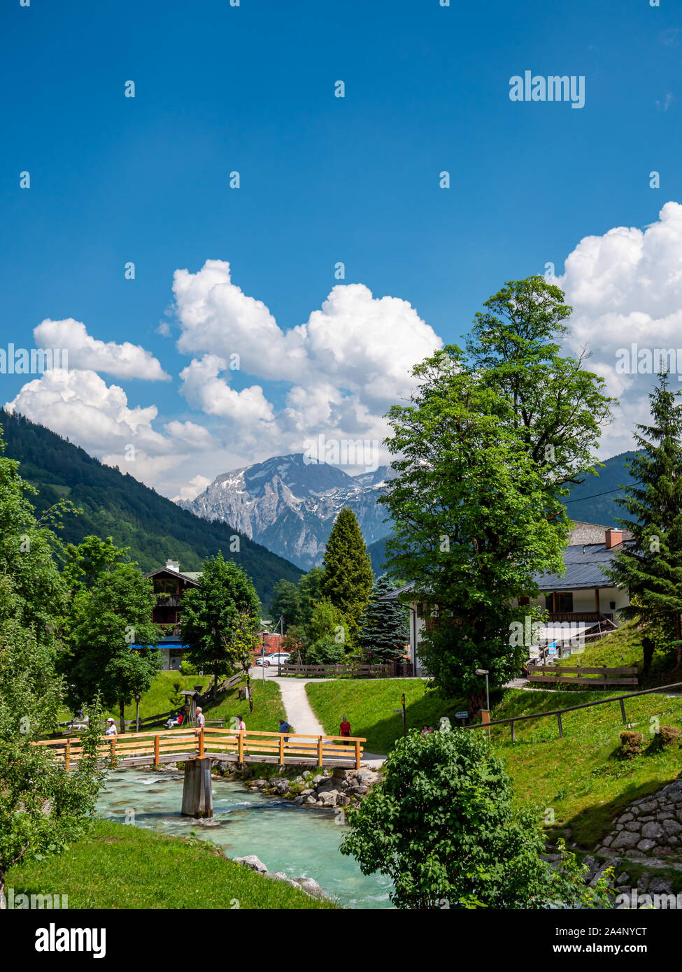 Ramsau Berchtesgadener Alpen Baviera Germania Foto Stock
