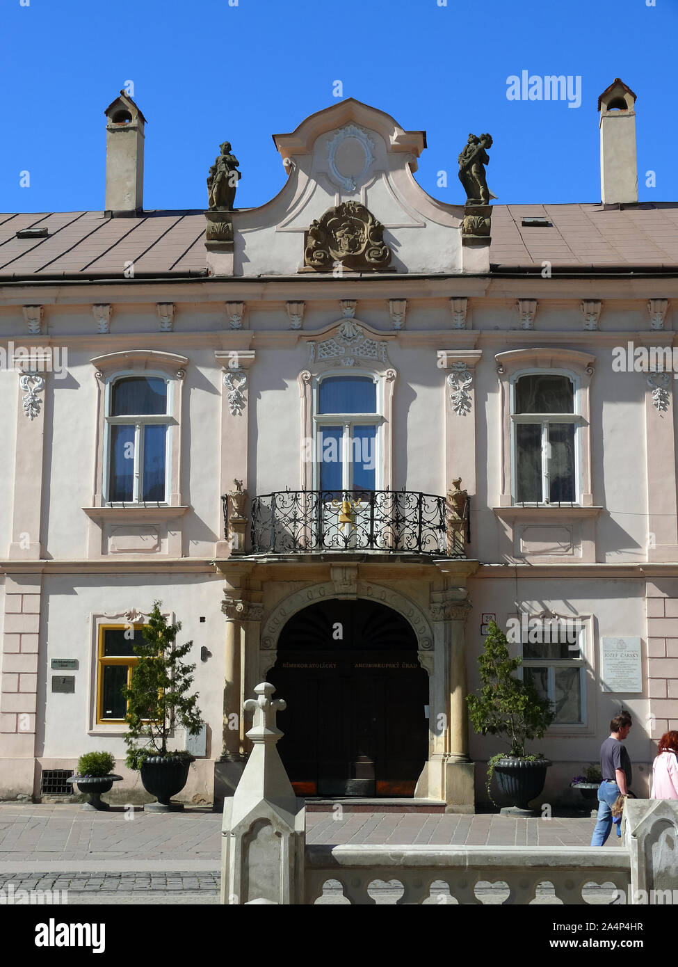 Palazzo dell'Arcivescovo, Arcibiskupský palác, Košice, Kassa, Košice Regione autogovernante, Repubblica Slovacca, Europa Foto Stock