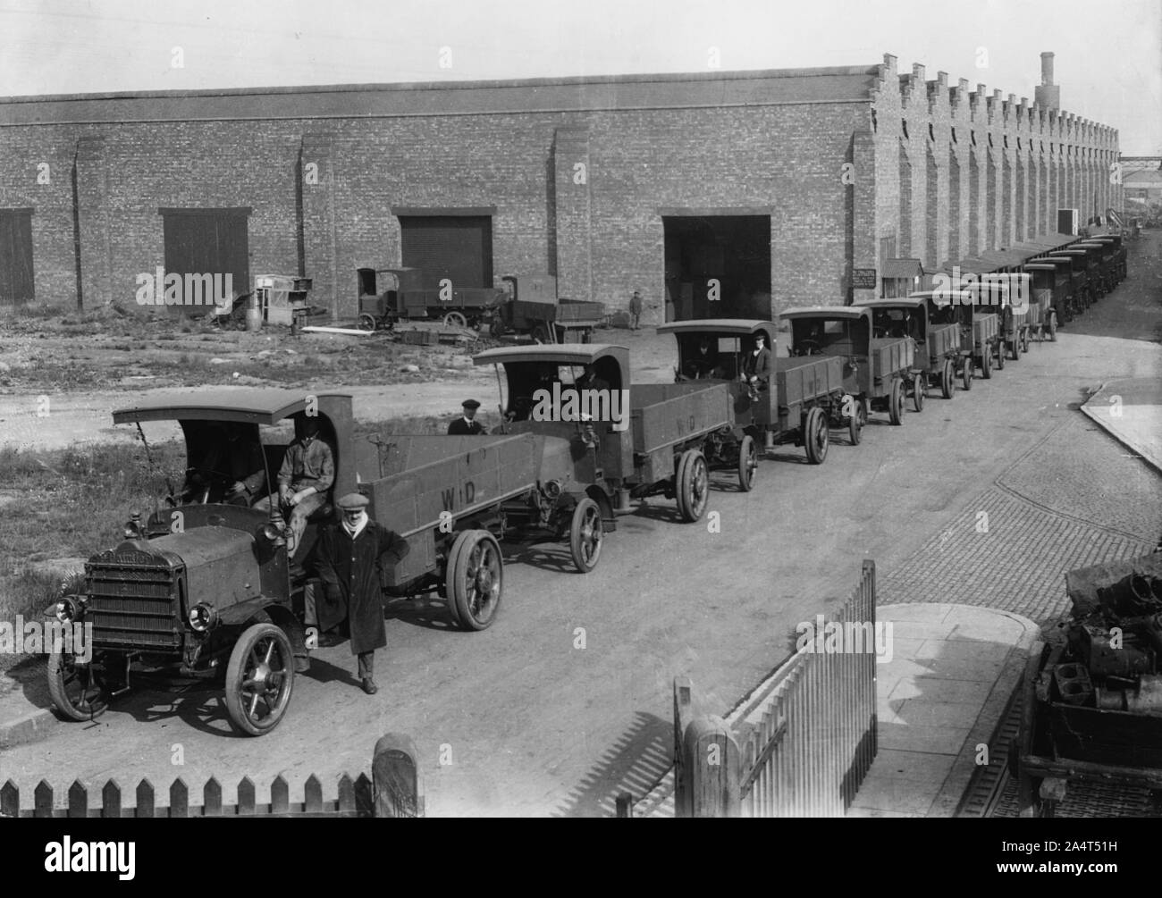 1915 Daimler B tipi per la guerra in ufficio. Foto Stock