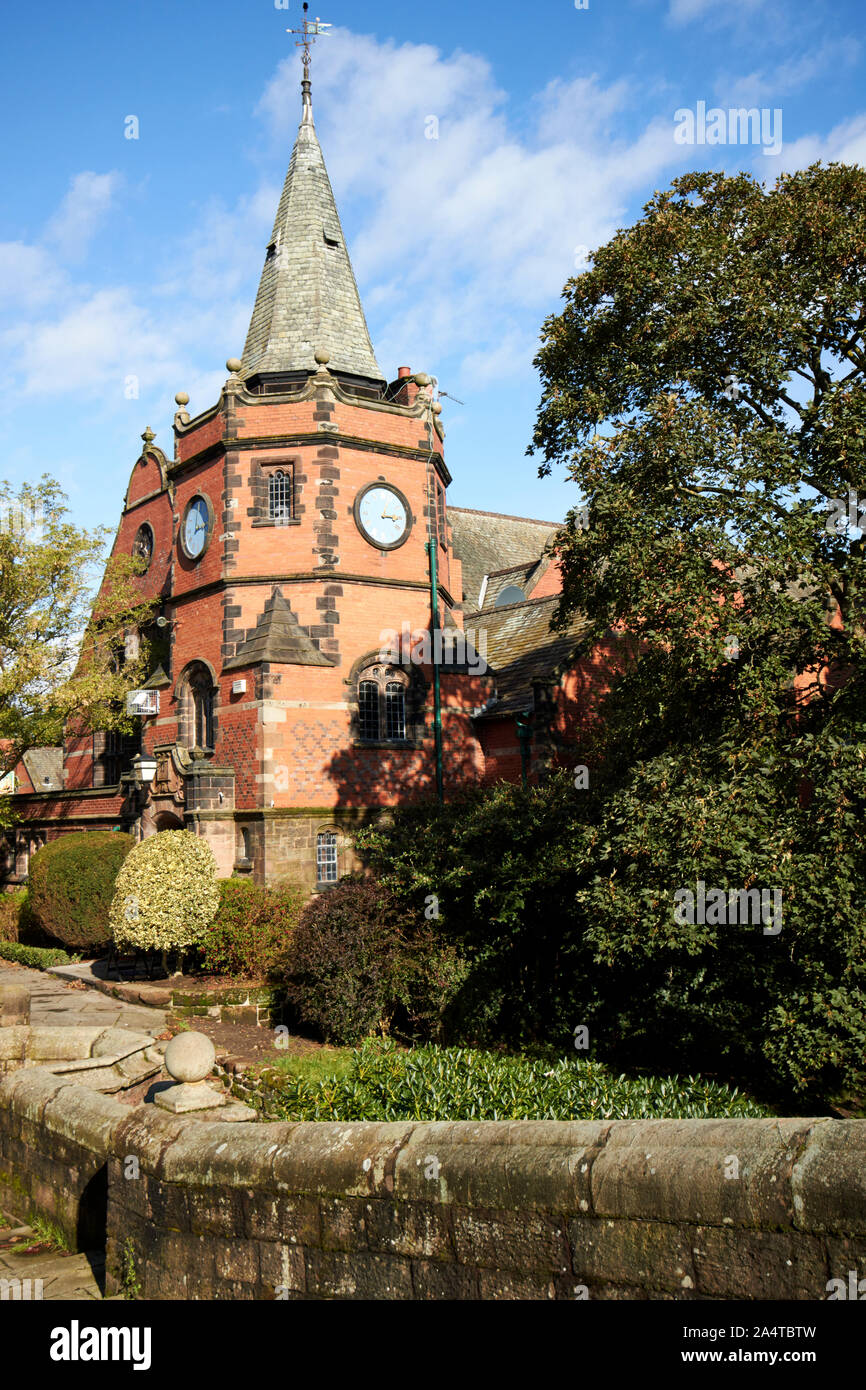 Il Liceo edificio Port Sunlight England Regno Unito Foto Stock