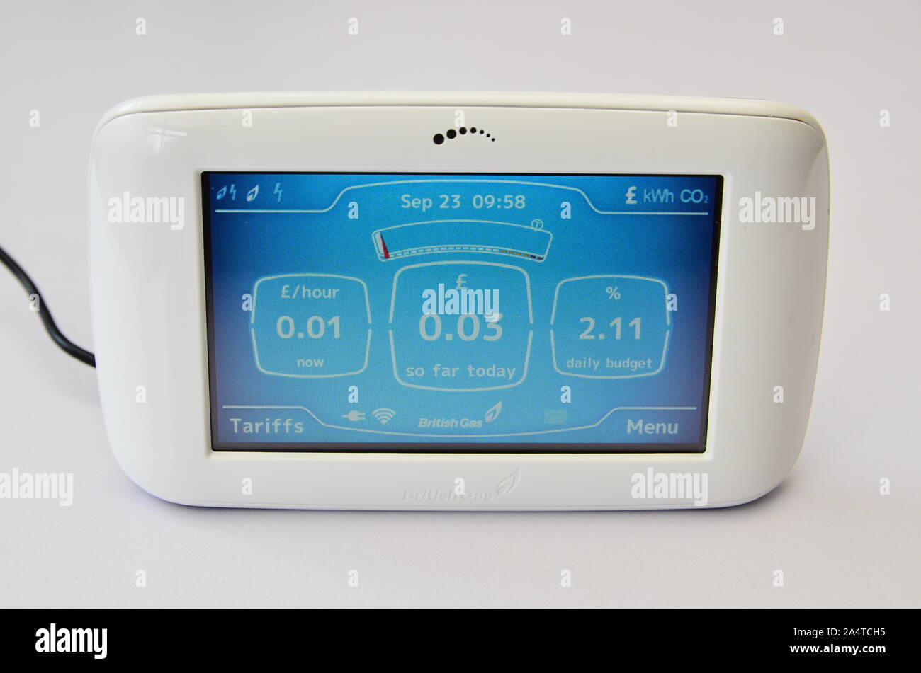 Smart Energy monitor Foto Stock