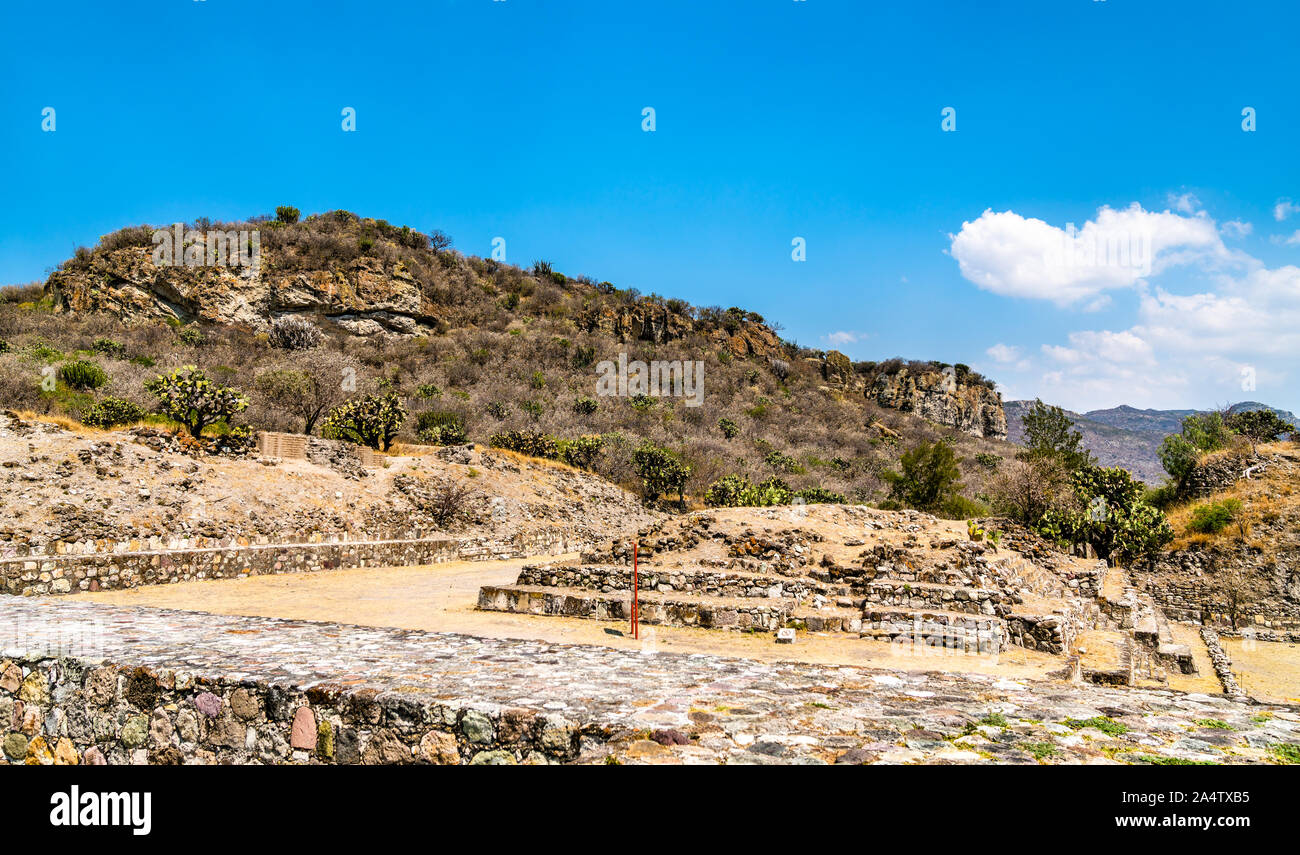 Yagul sito archeologico in Messico Foto Stock
