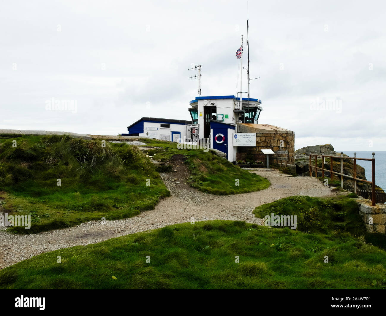 St Ives guardare la stazione, Coastwatch nazionale Istituzione, St Ives, Cornwall, Regno Unito Foto Stock