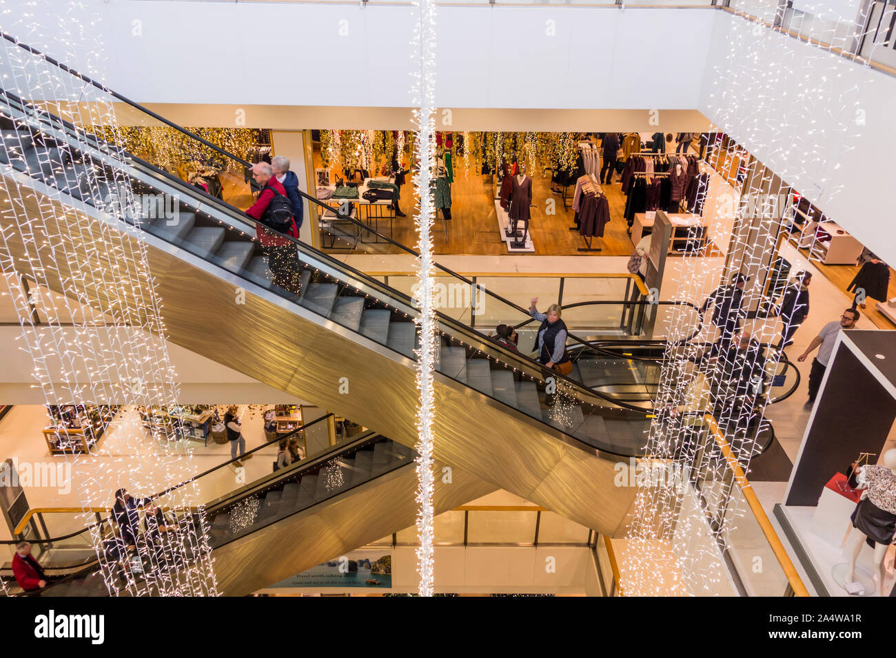 John Lewis department store in The Mall at Cribbs Causeway, Bristol, Regno Unito Foto Stock