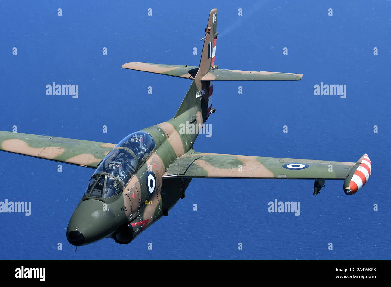 NORTH AMERICAN T-2E BUCKEYE dell'aeronautica militare greca. Foto Stock