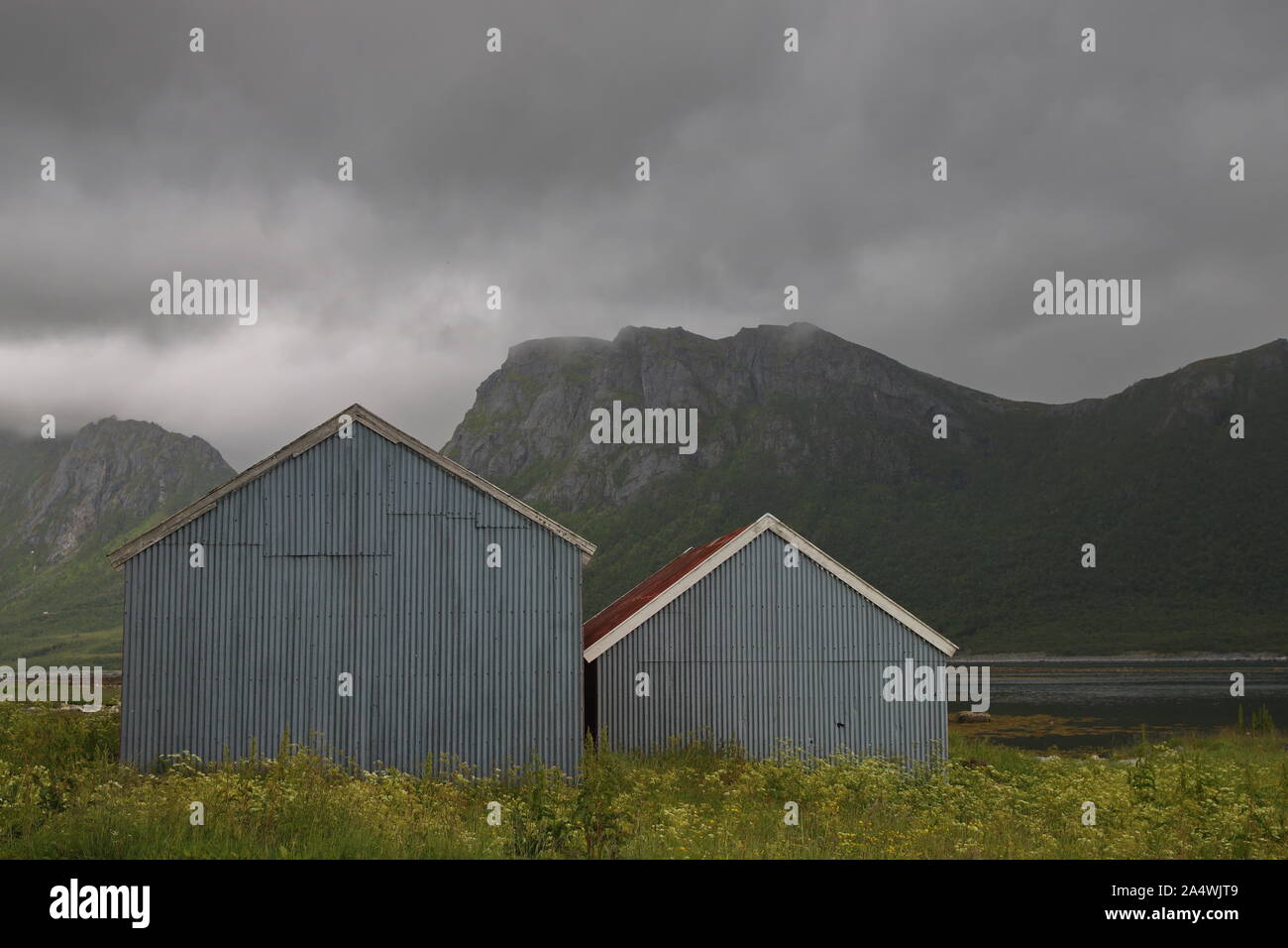 Senja, Norvegia Foto Stock