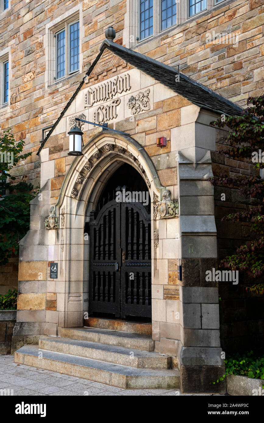La Yale University , New Haven, Connecticut. Stati Uniti d'America Foto Stock