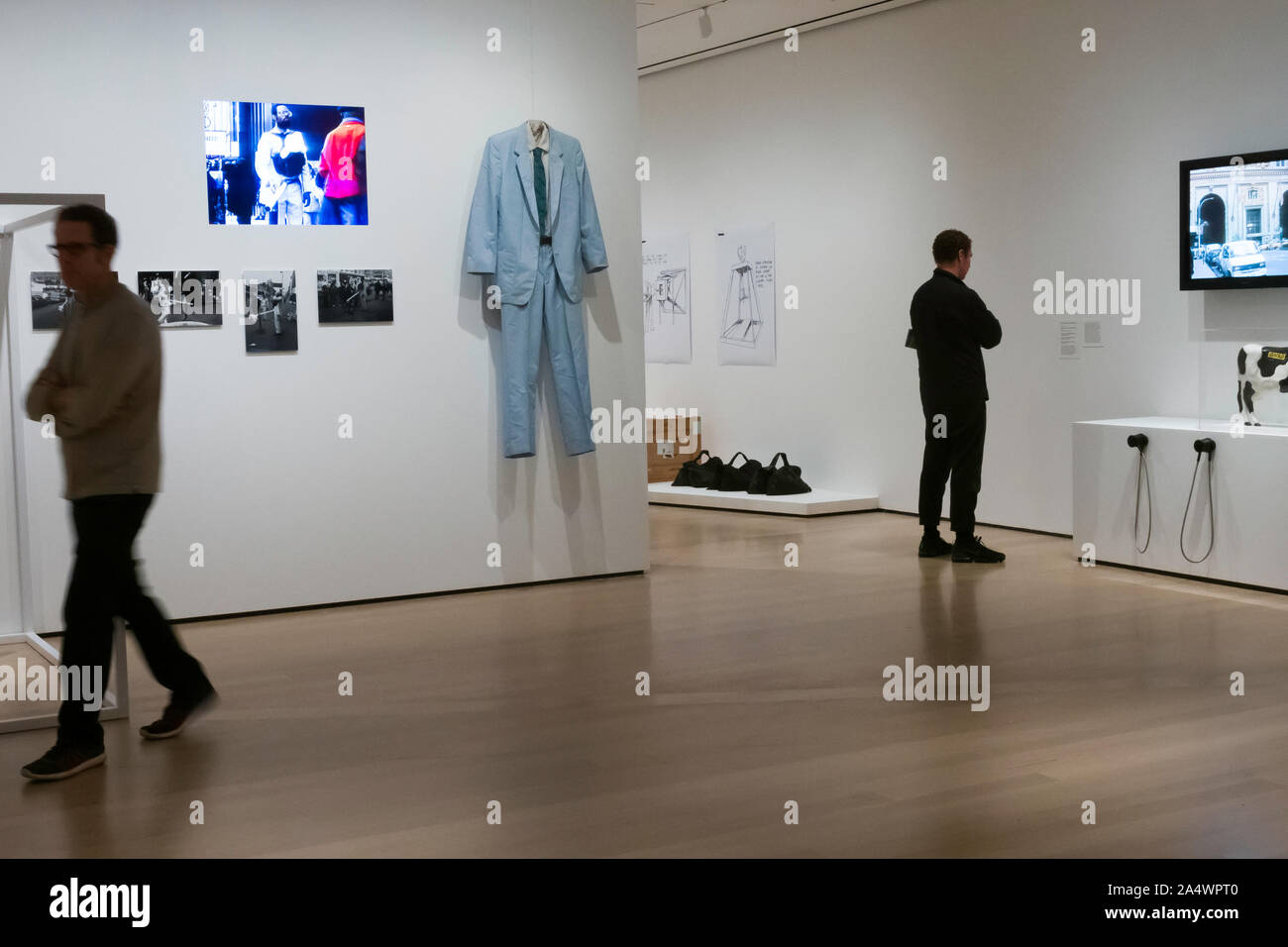 Zona cucina presso il Museo di Arte Moderna (MoMA), NYC, STATI UNITI D'AMERICA Foto Stock