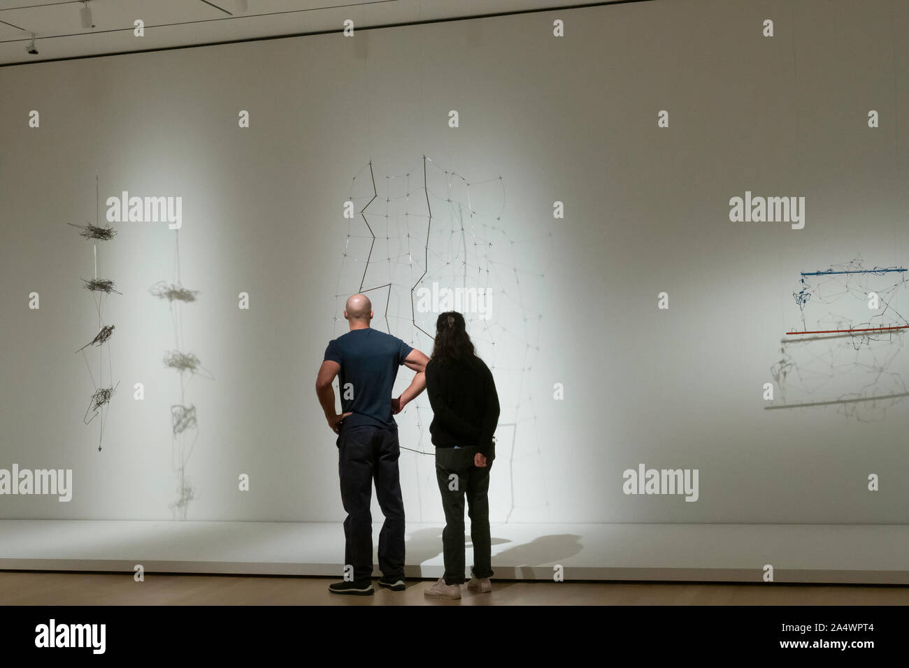 Zona cucina presso il Museo di Arte Moderna (MoMA), NYC, STATI UNITI D'AMERICA Foto Stock