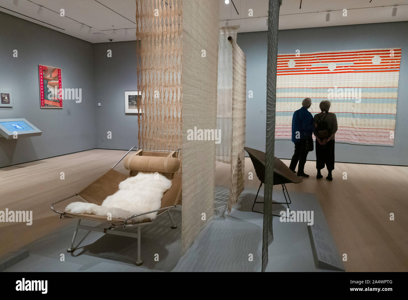 Zona cucina presso il Museo di Arte Moderna (MoMA), NYC, STATI UNITI D'AMERICA Foto Stock