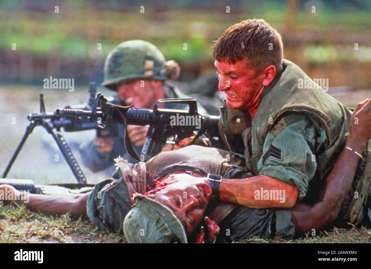 Vittime di Guerra 1989 Columbia Pictures film con Sean Penn Foto Stock