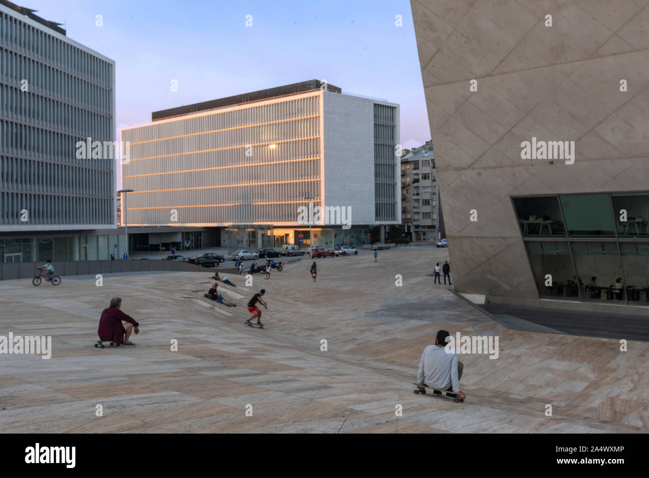 Casa della Musica da Oporto Foto Stock