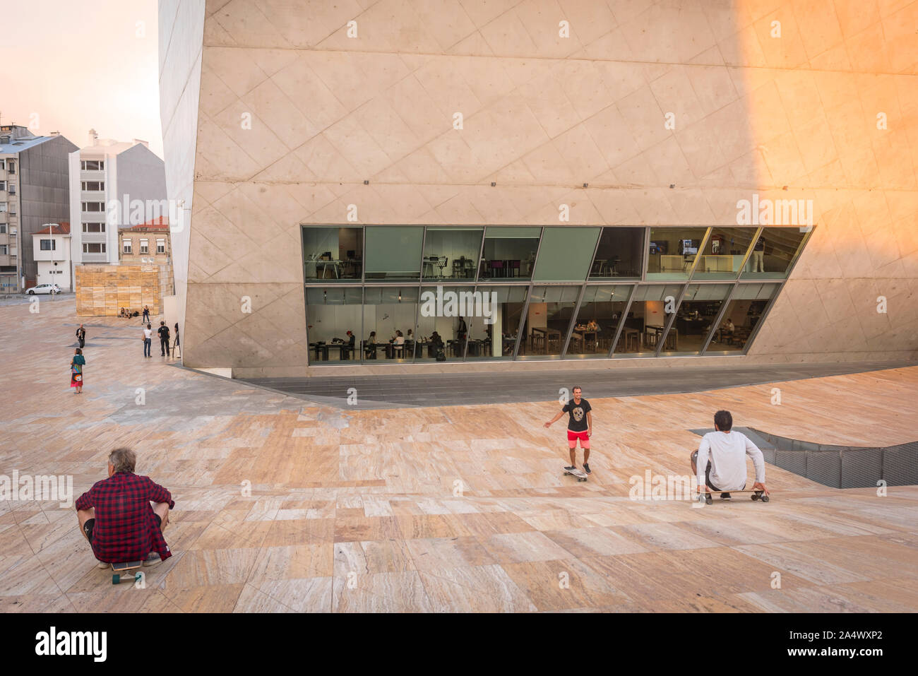 Casa della Musica da Oporto Foto Stock