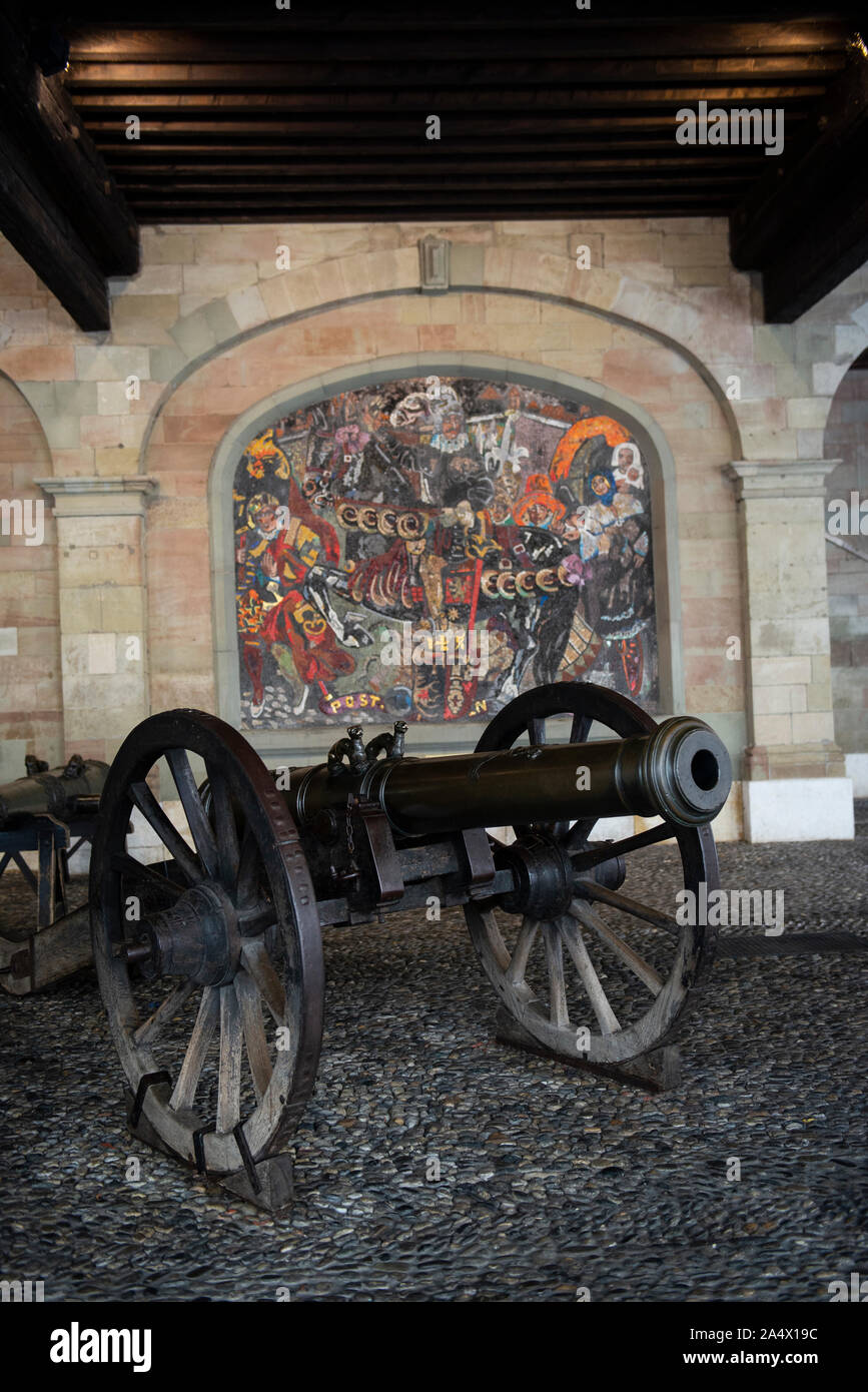 Vecchio Arsenale, Città Vecchia, Ginevra Foto Stock