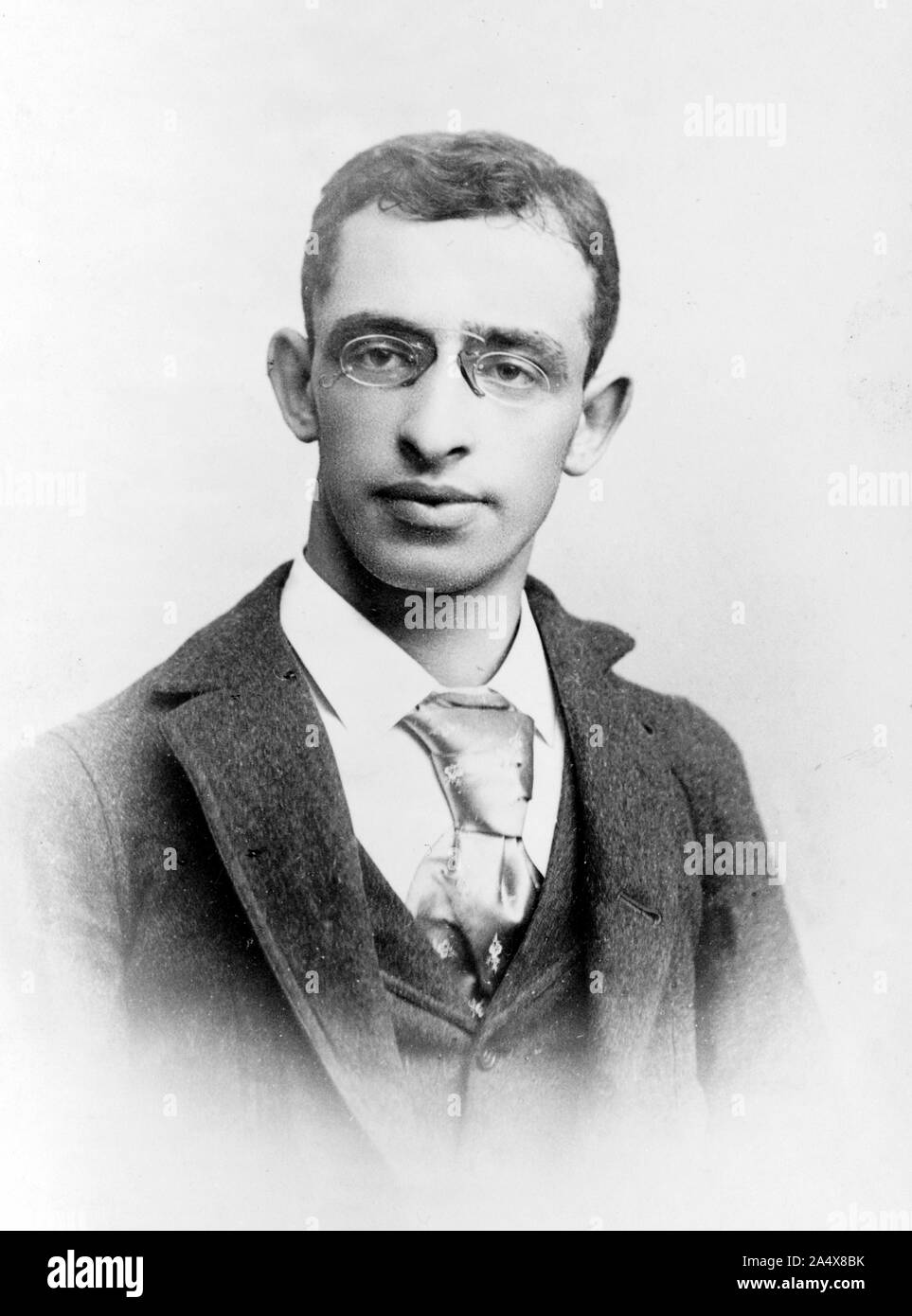 Alexander Berkman (1870 - 1936) Russo attivista politico che è stato un membro importante del movimento anarchico Foto Stock