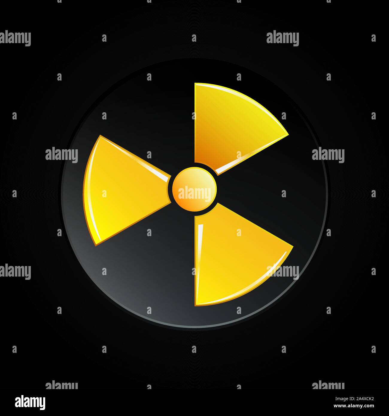 Simbolo Radiazioni Adesivo Adesivo Simbolo Radioattivo Biohazard Brillante - Sticker In Vinile Da 3 Pollici, Per Laptop O Paraurti Radiazione Cellulare - Foto 9