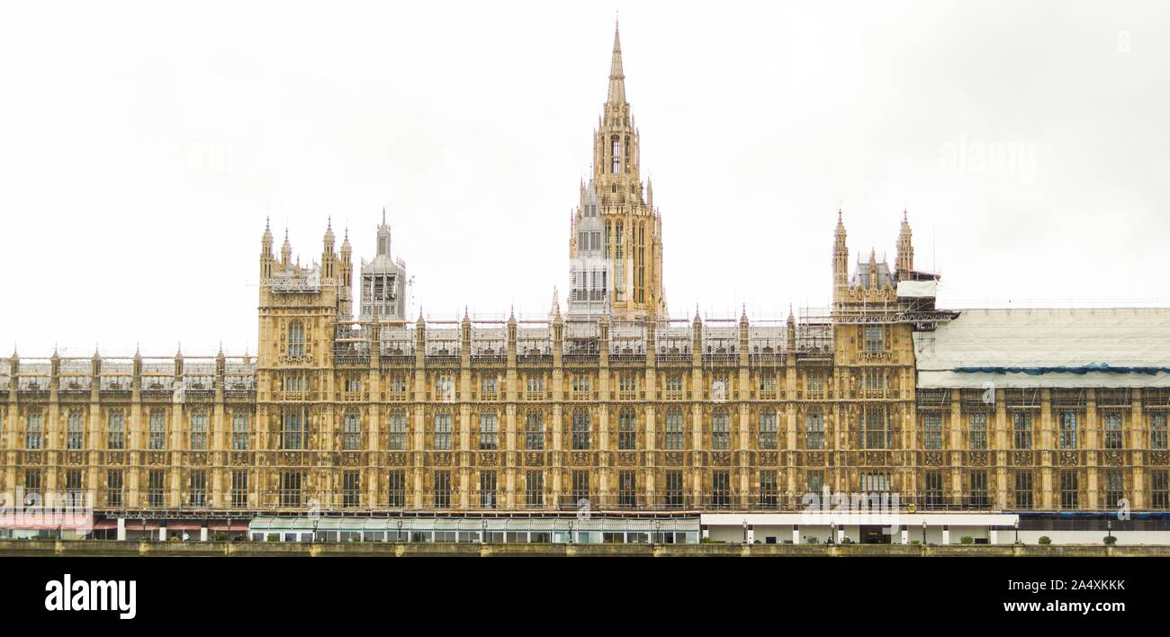 Le Case del Parlamento di Londra . Foto di Ioannis Alexopoulos / Alamy Foto Stock