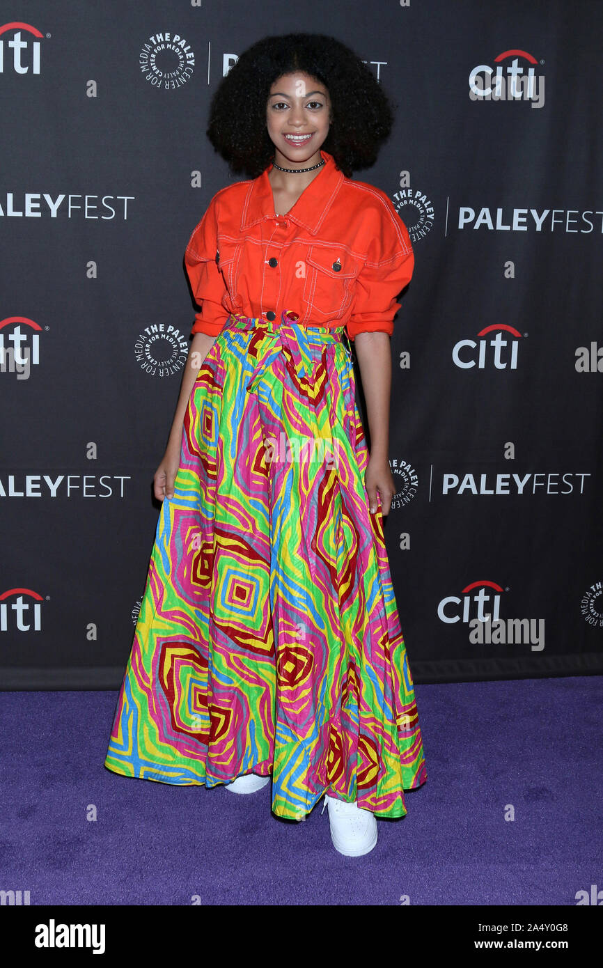 PaleyFest caduta anteprime TV - ABC al Paley Centre for Media il 14 settembre 2019 a Beverly Hills, CA dotata di: Arica Himmel dove: Beverly Hills, in California, negli Stati Uniti quando: 14 set 2019 Credit: Nicky Nelson/WENN.com Foto Stock