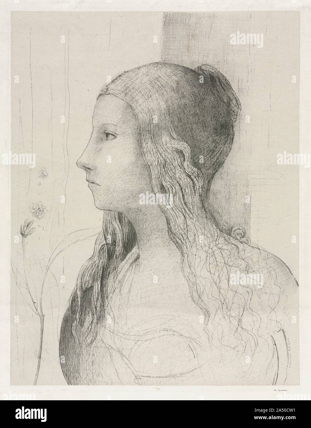 Br&#xfc;nhilde nel crepuscolo degli dei, 1894. Foto Stock