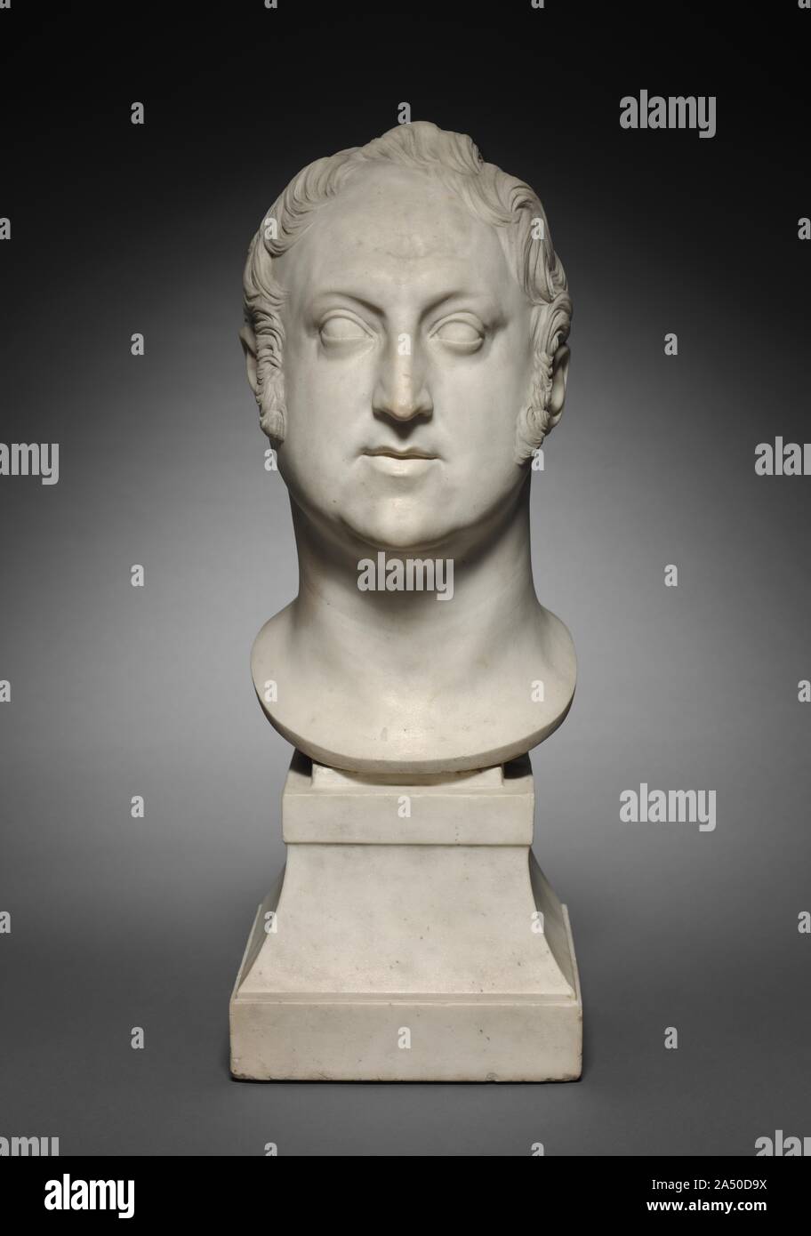 Busto di Rossini, 1831. Gioacchino Antonio Rossini (1792-1868) fu un compositore più famoso per le sue opere a fumetti. Sebbene italiano di nascita, molto di Rossini di vita successiva era trascorso a Parigi, dove ha indubbiamente sat per questo ritratto di David pericoli, la cui ambizione era di scolpire i ritratti di tutti i personaggi famosi del suo giorno. Foto Stock