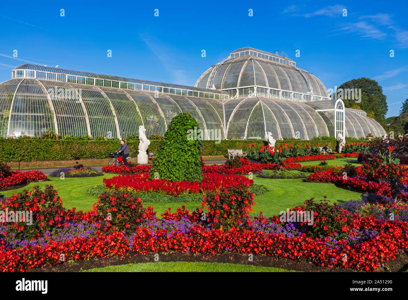 Inghilterra, Londra, Richmond, Kew Gardens, la Casa delle Palme Foto Stock