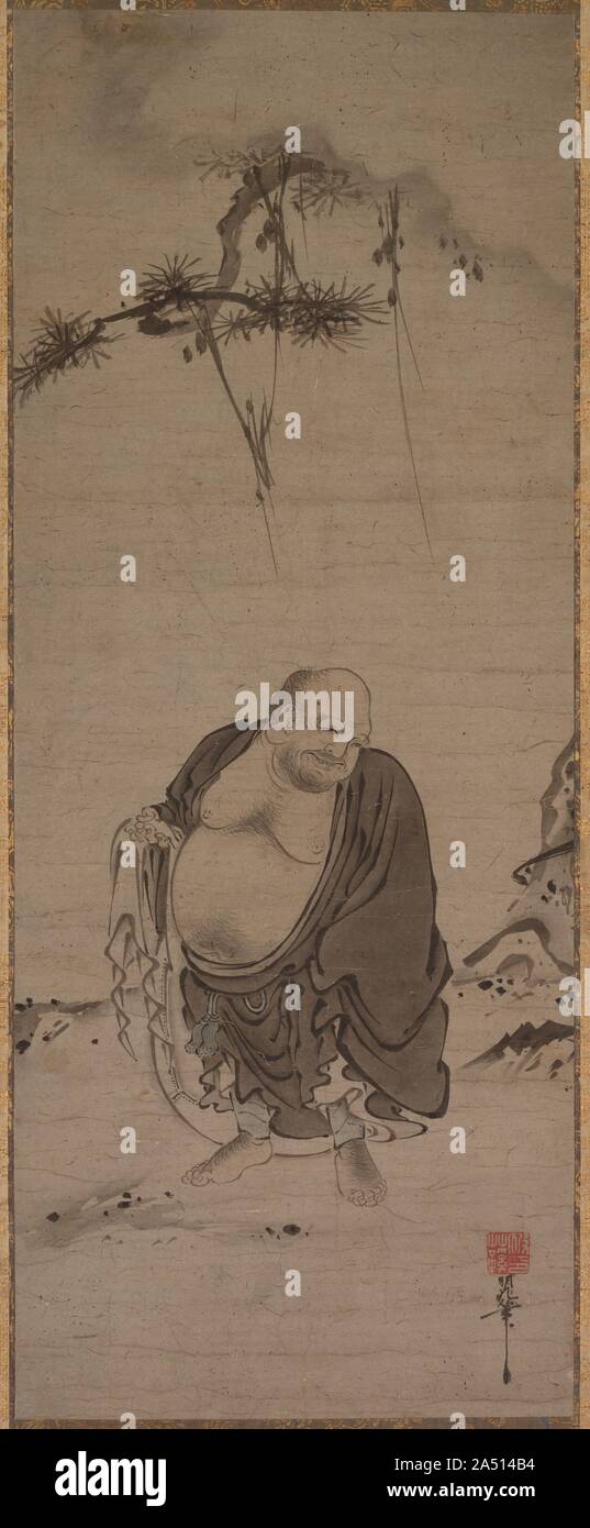 Hotei, tardo trecento-primi 1400s. Foto Stock