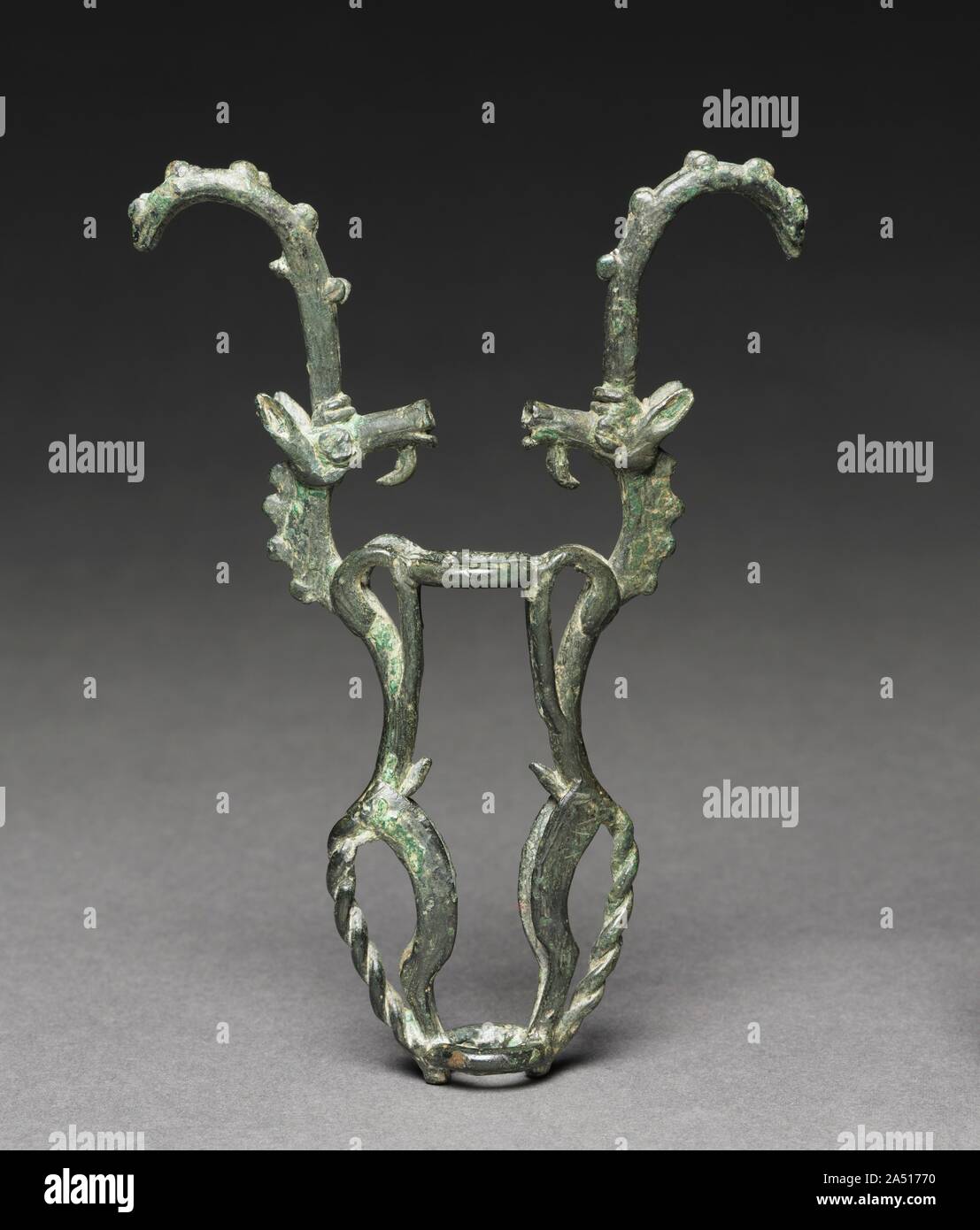 Ibex Terminale per tenda Standard, c. Da 700 a 600 BC. Foto Stock