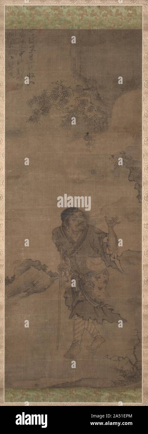Li Tieguai; Liu Haichan, 1300s. Foto Stock